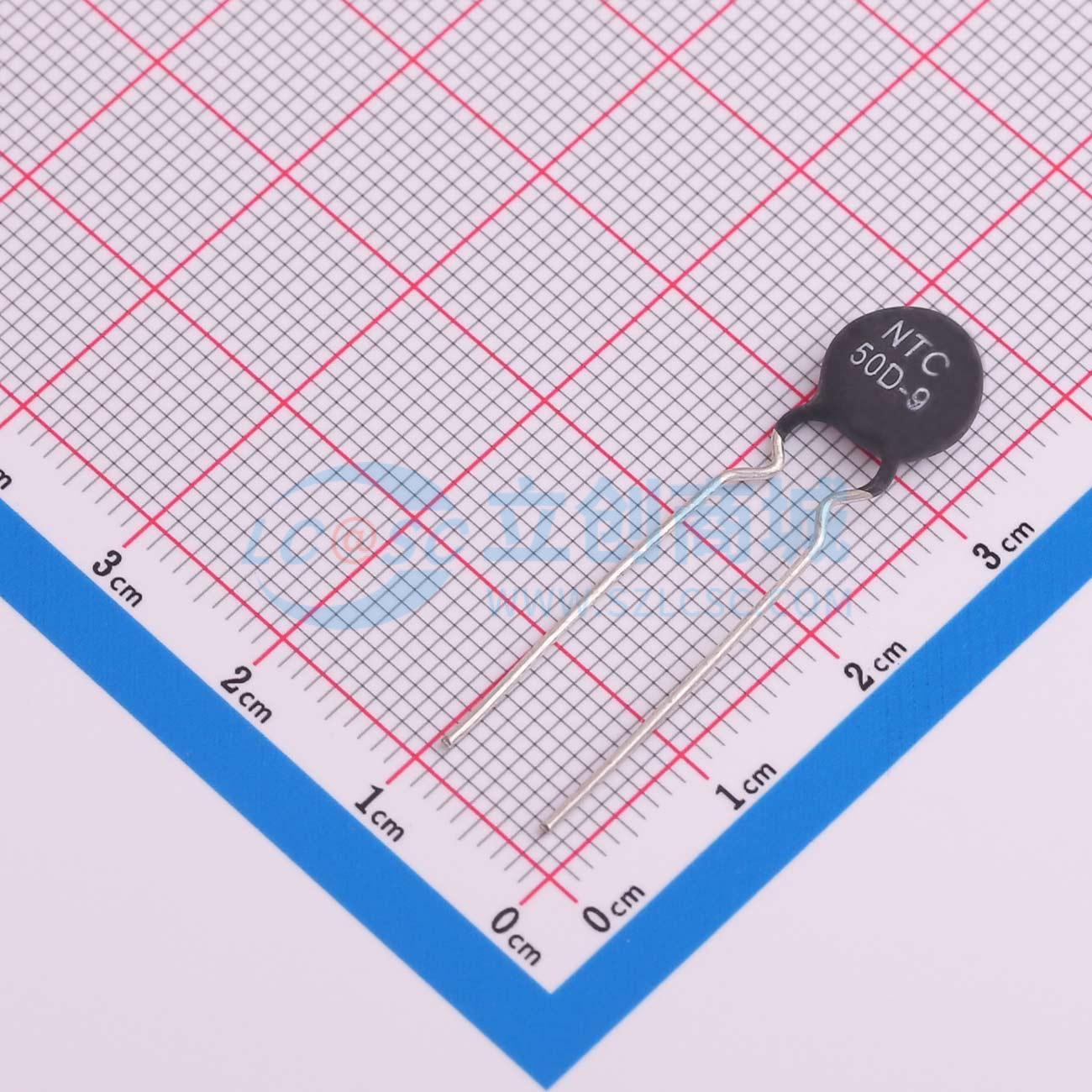 Điện trở nhiệt NTC NTC50D-9 RUILON Xuyên lỗ, P=7.5mm 50Ω - Techcore Việt Nam