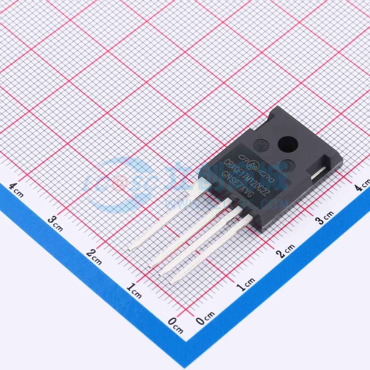 MOSFET SiC CRXQF17M120G2Z CRMICRO TO-247-4L 115A - Techcore Việt Nam