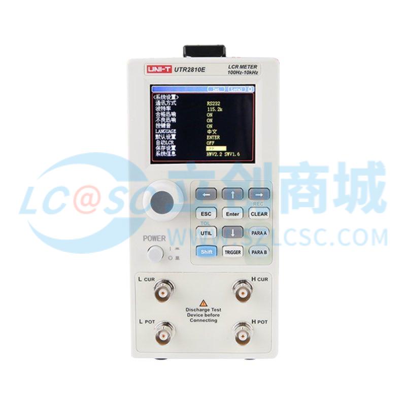 Máy đo LCR UTR2811E+ UNI-T Độ chính xác cao Dùng Cho Đo Kiểm Điện Tử - Techcore Việt Nam