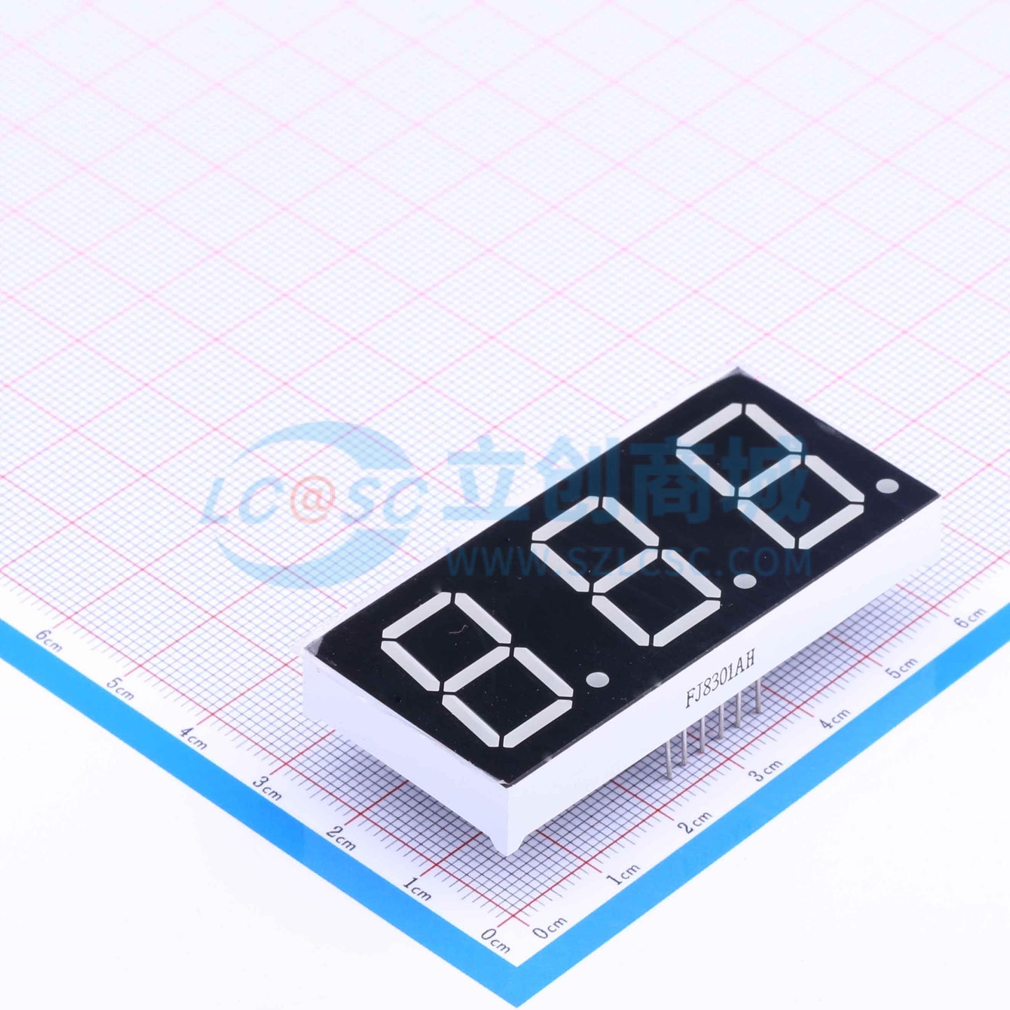 LED 7 đoạn FJ8301AH Cathode chung - Techcore Việt Nam