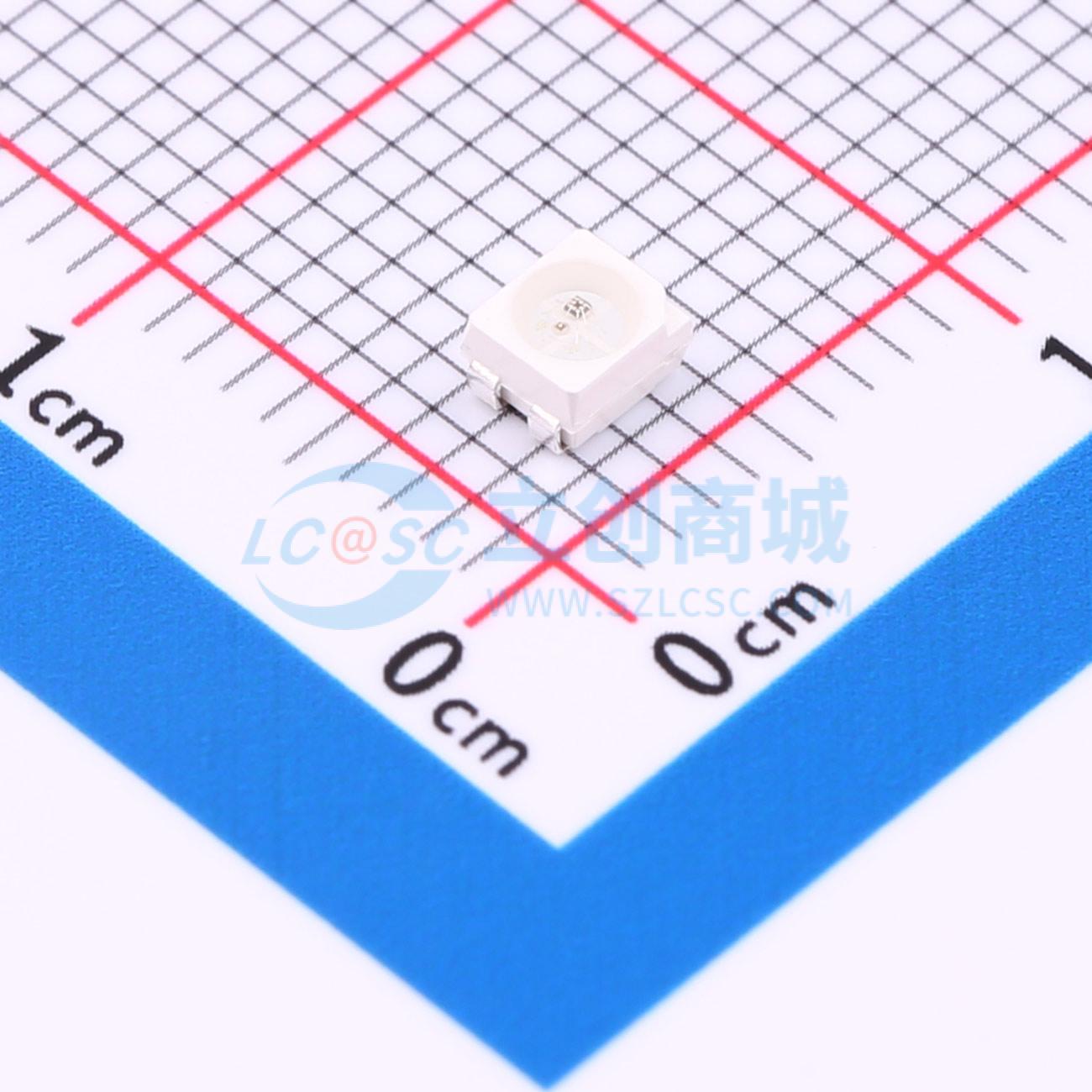 LED RGB tích hợp IC TZ-3528S2RGB-5V-I4-R-MS TUOZHAN SMD3528-4P 620nm~635nm - Techcore Việt Nam