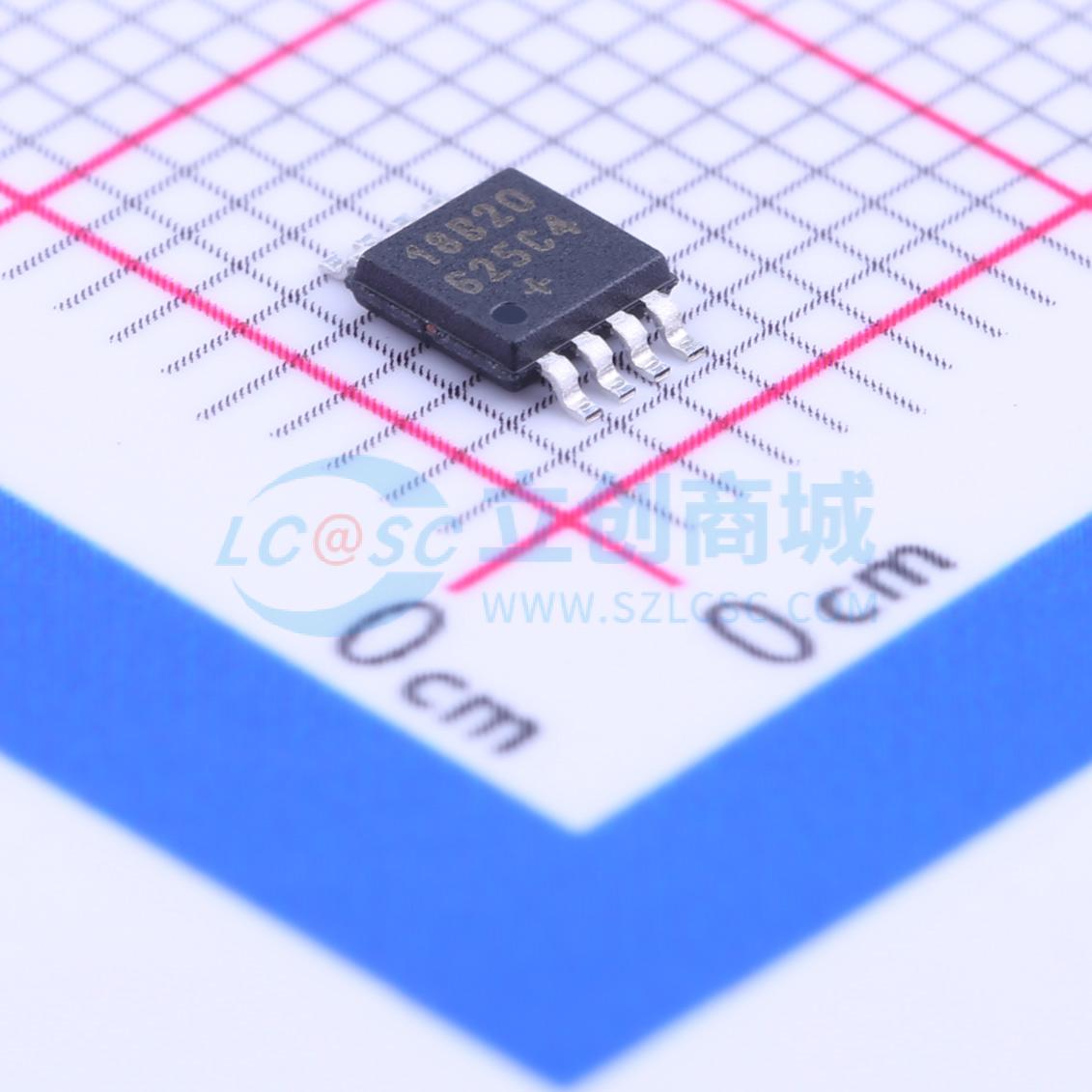 Cảm biến nhiệt độ DS18B20U+T&R ADI/MAXIM MSOP-8 -55°C~+125°C 3V~5.5V - Techcore Việt Nam
