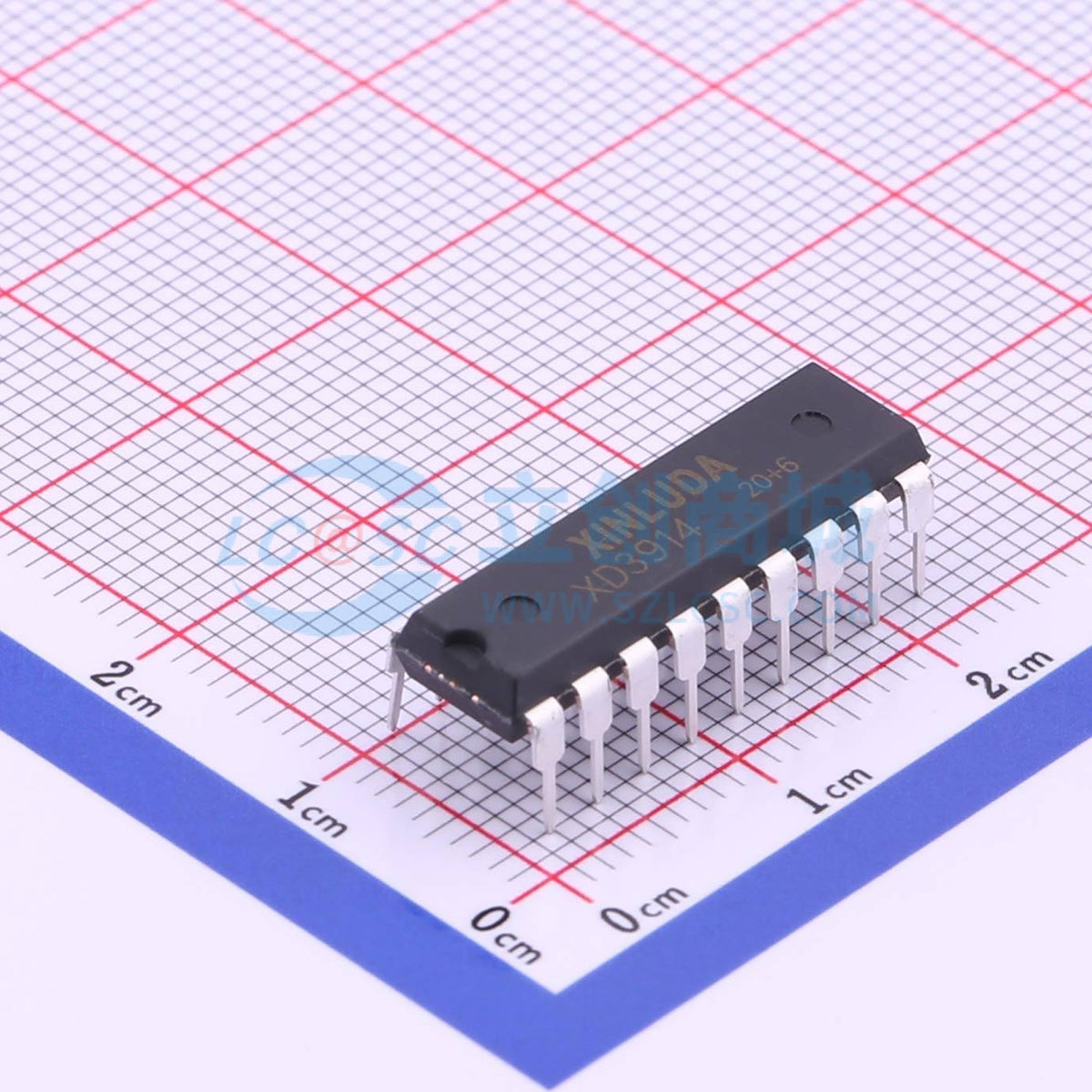 IC điều khiển LED XD3914 XINLUDA DIP-18 1V - Techcore Việt Nam