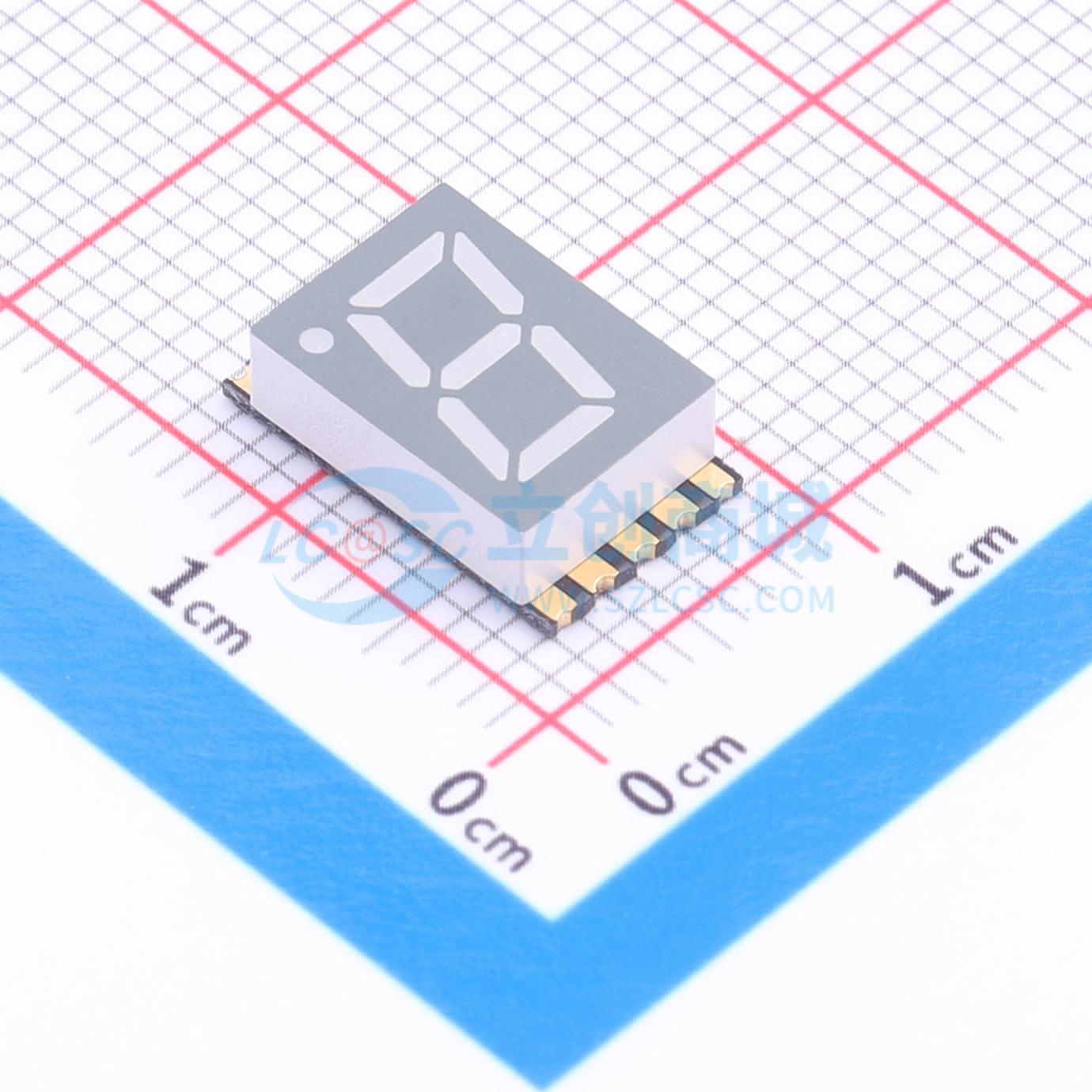 LED 7 đoạn GS3011APG-G Guangcai Display SMD,12x7.3mm - Techcore Việt Nam