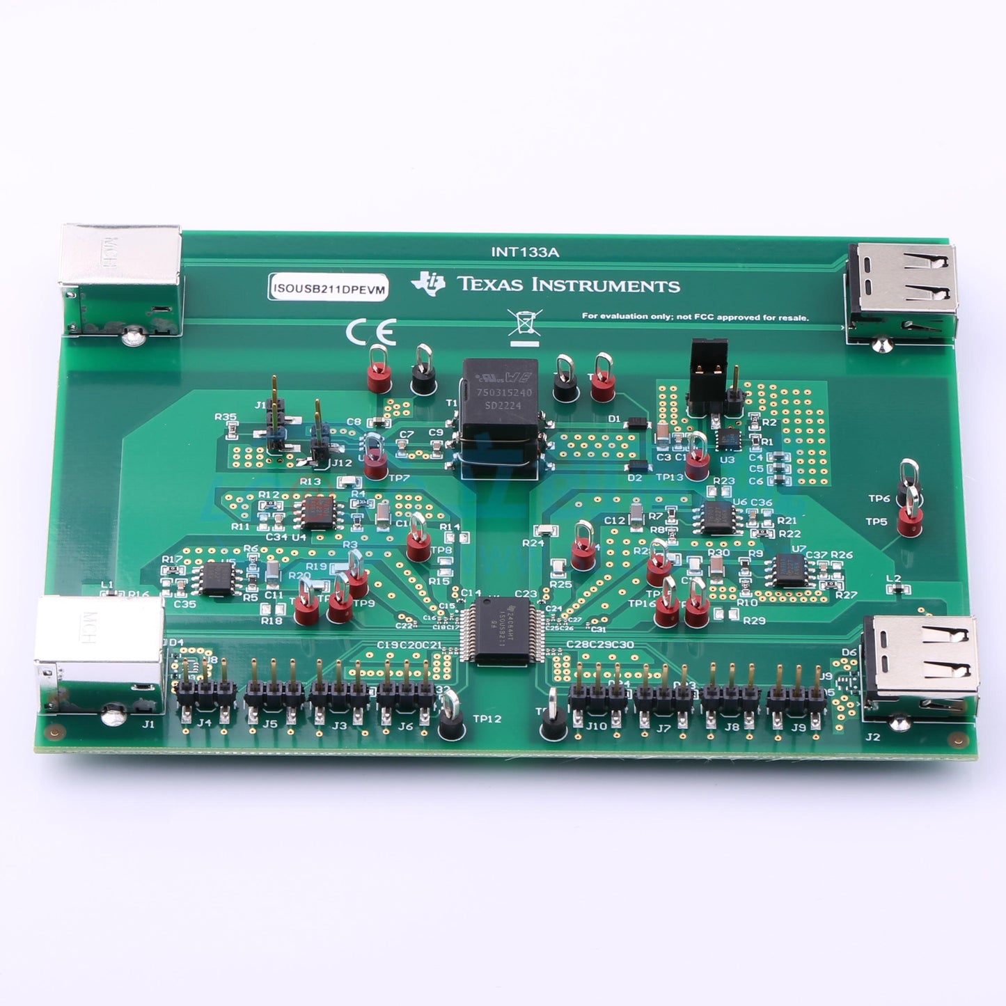 Bo mạch phát triển ISOUSB211DPEVM TI - Techcore Việt Nam