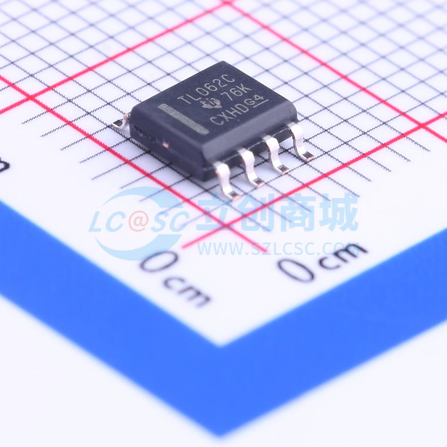 IC Khuếch Đại Thuật Toán Đầu Vào FET TL062CDR Texas Instruments SOIC-8 2 kênh 30 V 1 MHz - Techcore Việt Nam
