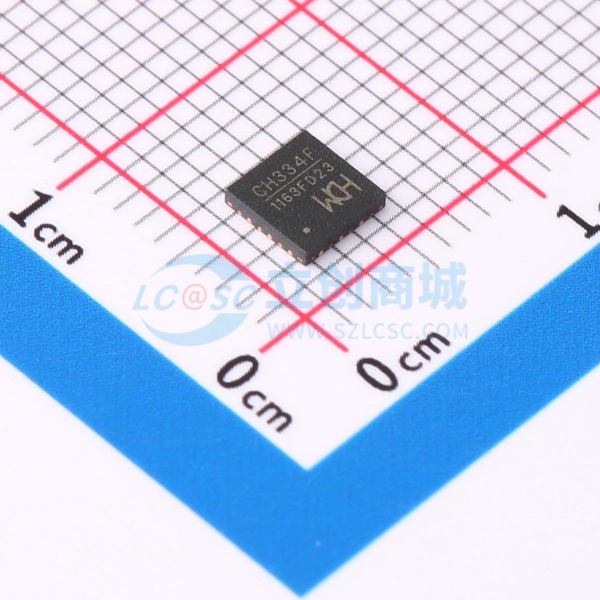 IC giao tiếp USB CH334F WCH QFN-24(4x4) - Techcore Việt Nam