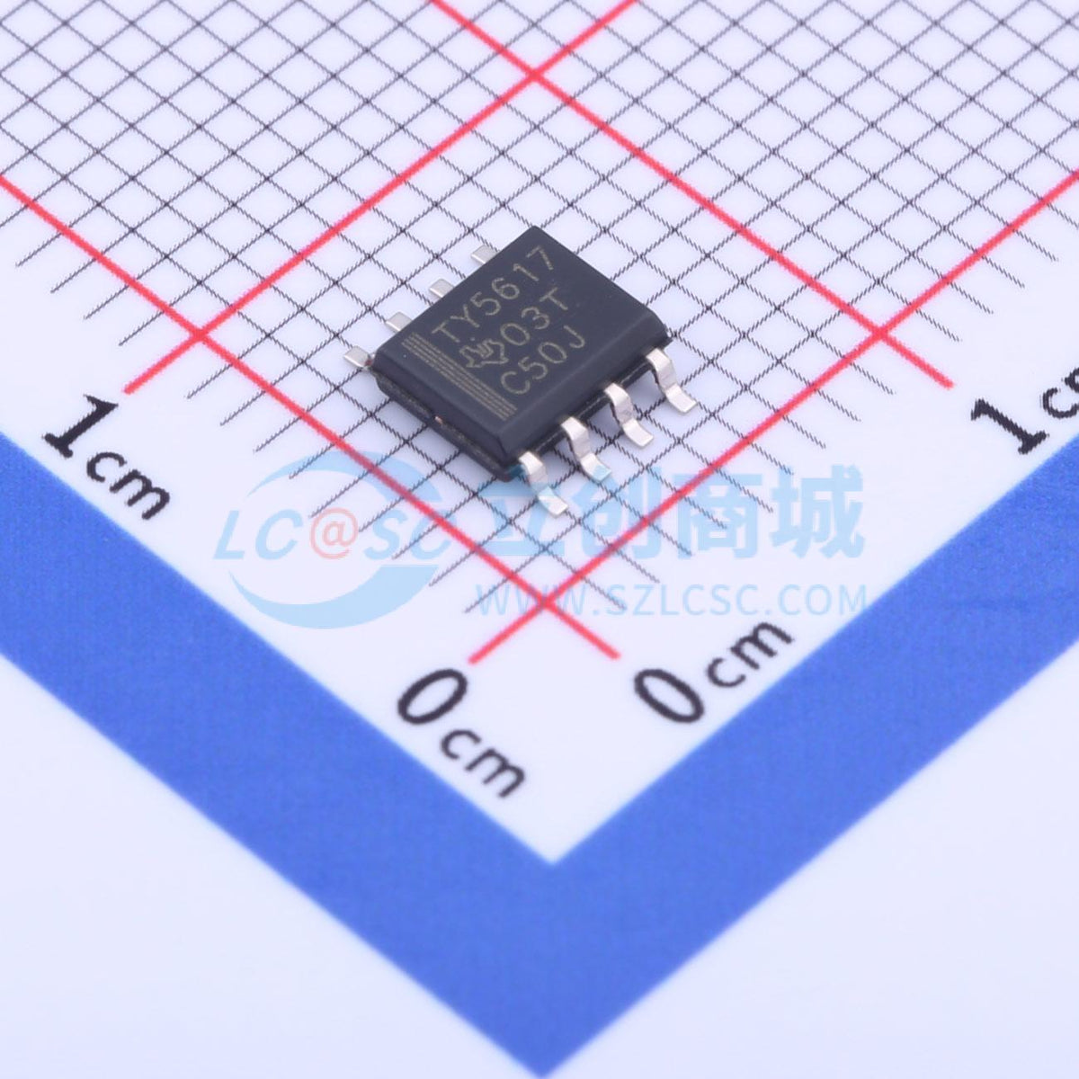 IC DAC TLV5617AIDR SOIC-8 - Techcore Việt Nam