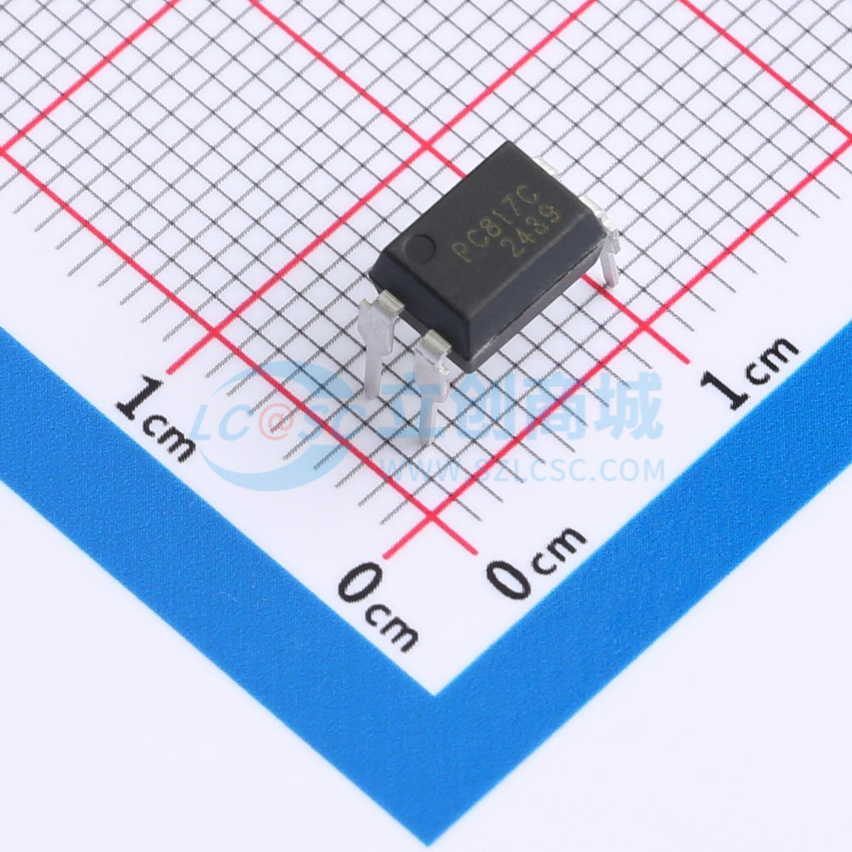 Optocoupler transistor PC-817-C-F Hengtuo DIP-4 1.4V - Techcore Việt Nam