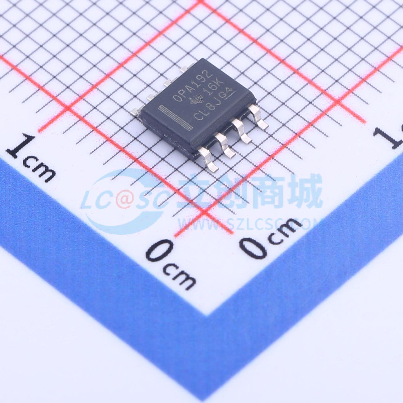 IC Khuếch Đại Thuật Toán Chính Xác OPA192IDR Texas Instruments SOIC-8 1 kênh Rail-to-Rail 4.5–36 V - Techcore Việt Nam