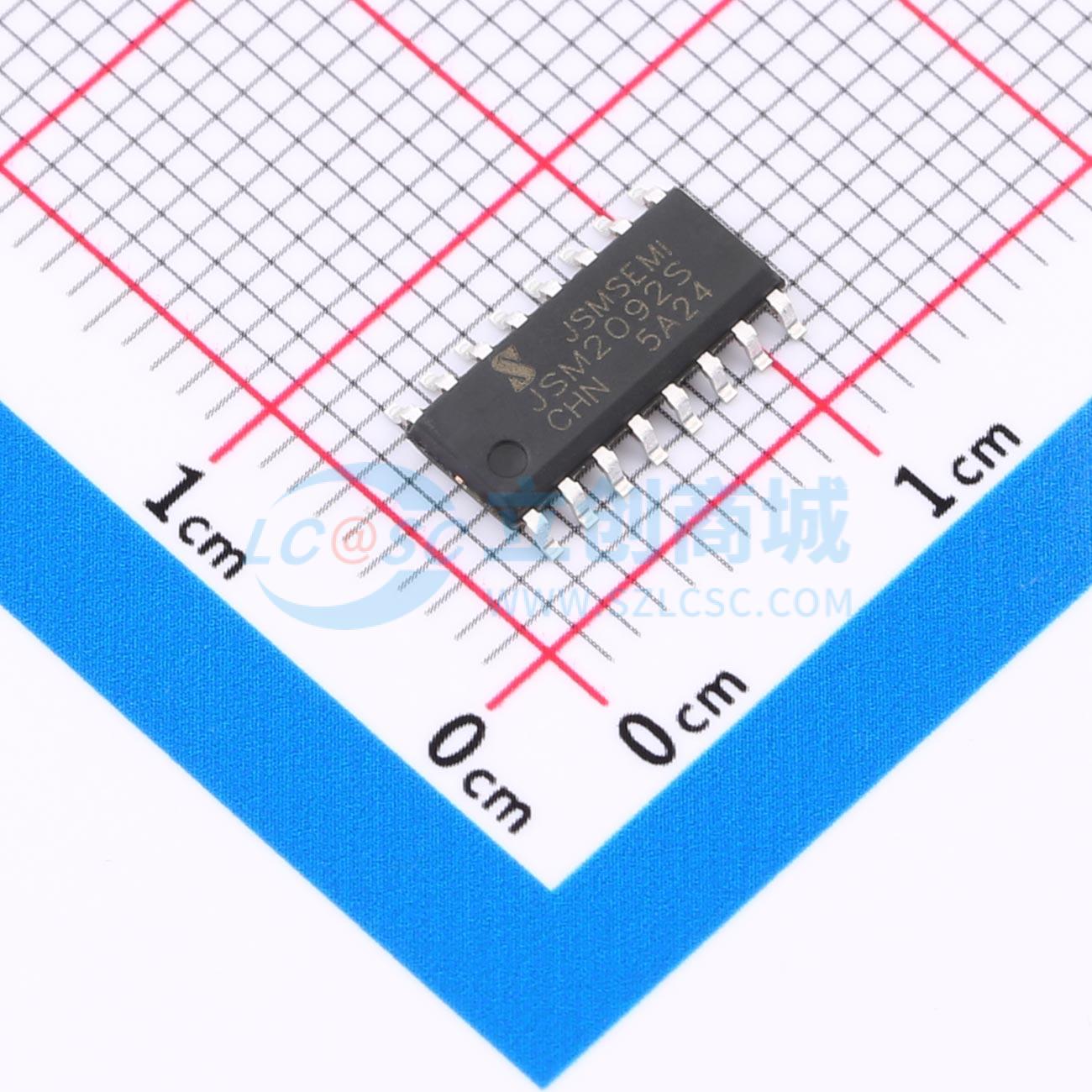 IC Khuếch Đại Công Suất Âm Thanh JSM2092STR JSMSEMI SOIC-16 ±150 V Class D - Techcore Việt Nam