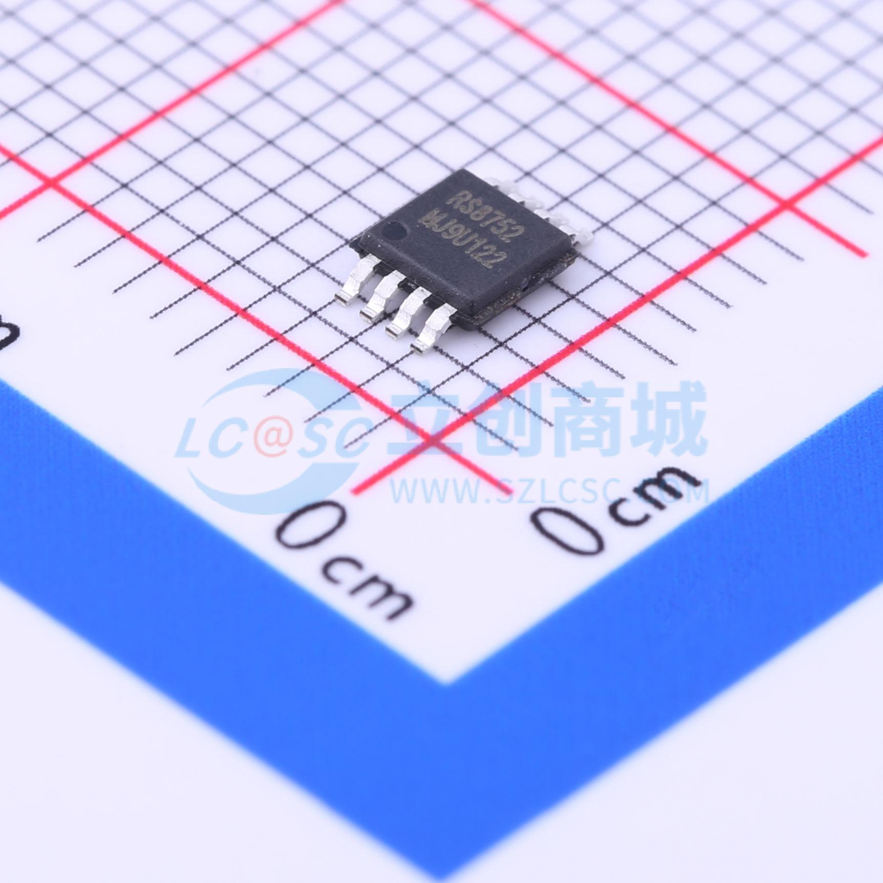 IC Khuếch Đại Thuật Toán RS8752XM RUNIC MSOP-8 2 kênh Rail-to-Rail 250 MHz - Techcore Việt Nam