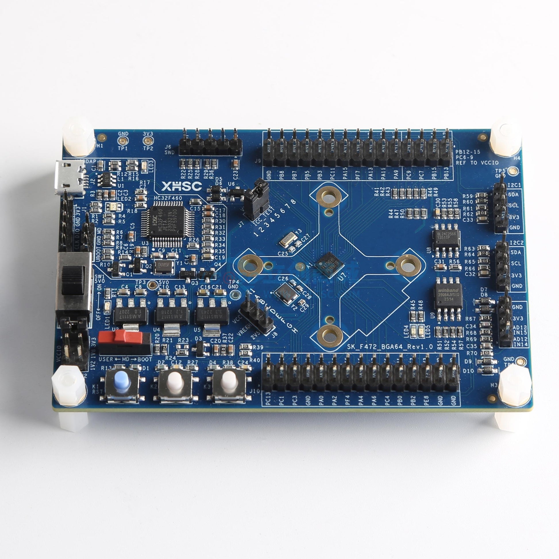 Bo mạch phát triển STK-HC32F472 XHSC - Techcore Việt Nam