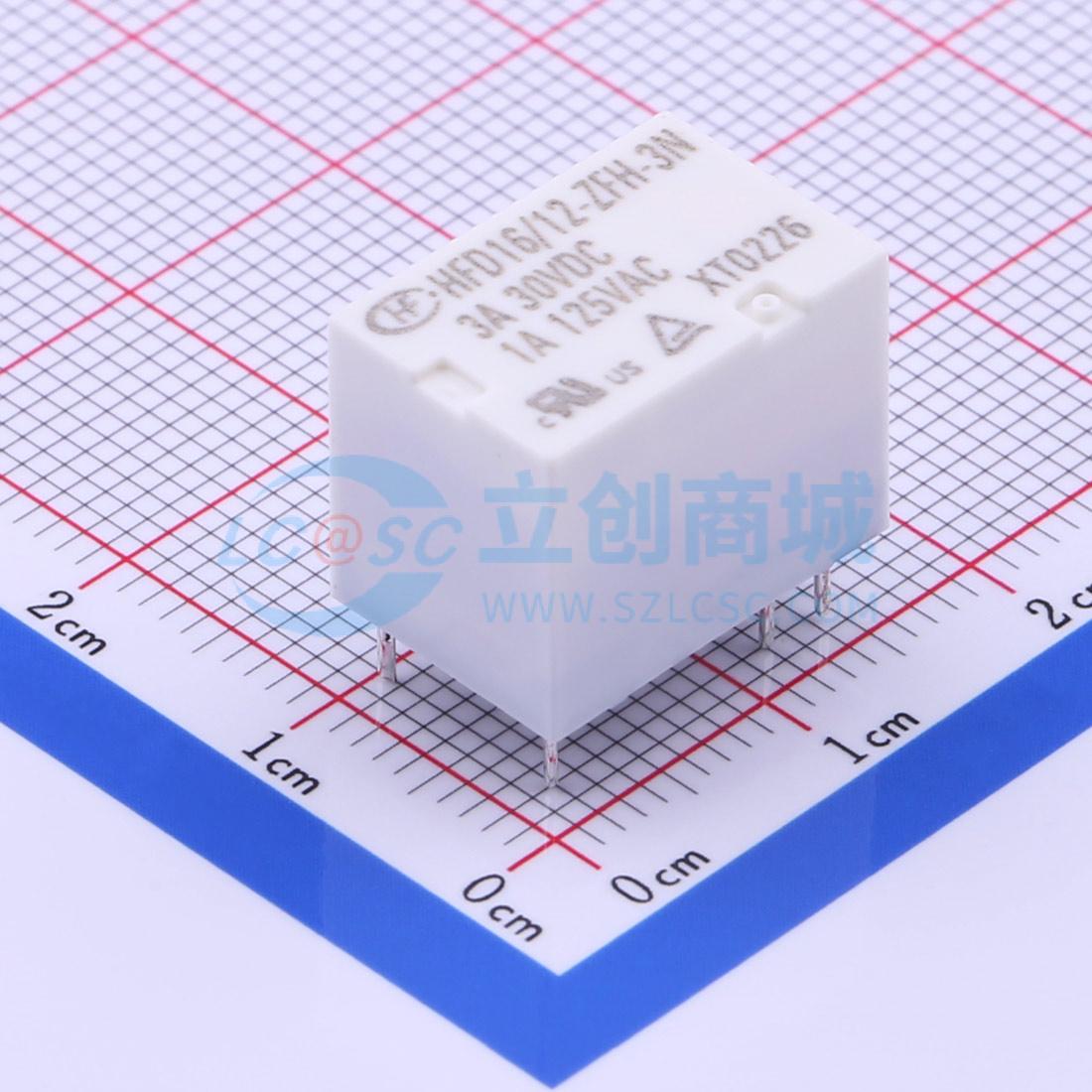 Rơ-le điện tử HFD16/12-ZFH-3N HF 12V DIP,15.7x10.6mm - Techcore Việt Nam