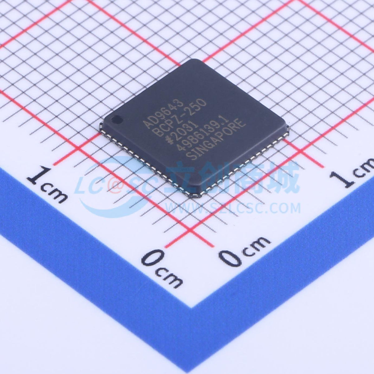 IC ADC AD9643BCPZ-250 LFCSP-64(9x9) - Techcore Việt Nam