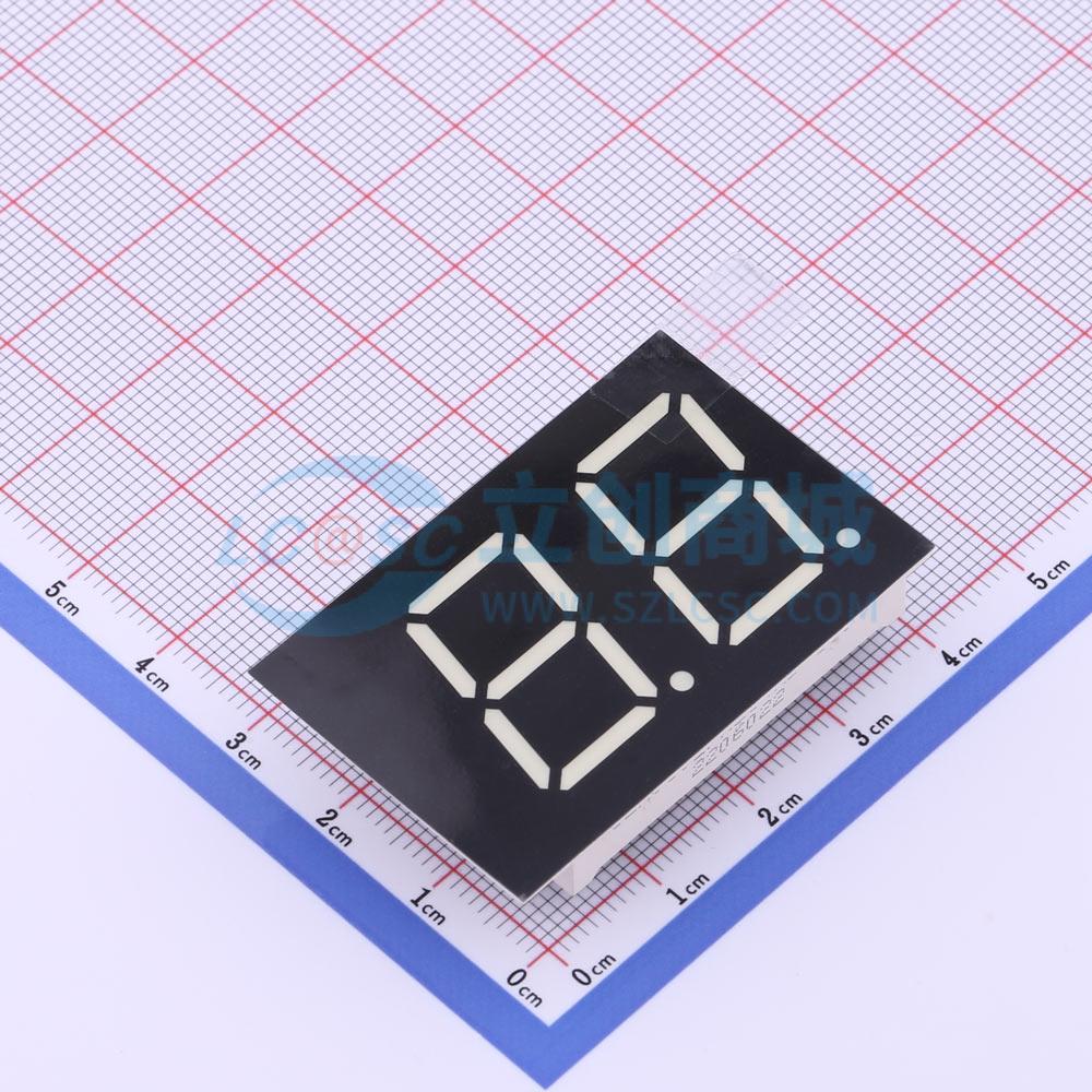 LED 7 đoạn SLR0802FW2C4WD-3.0 SUNLIGHT Cathode chung - Techcore Việt Nam