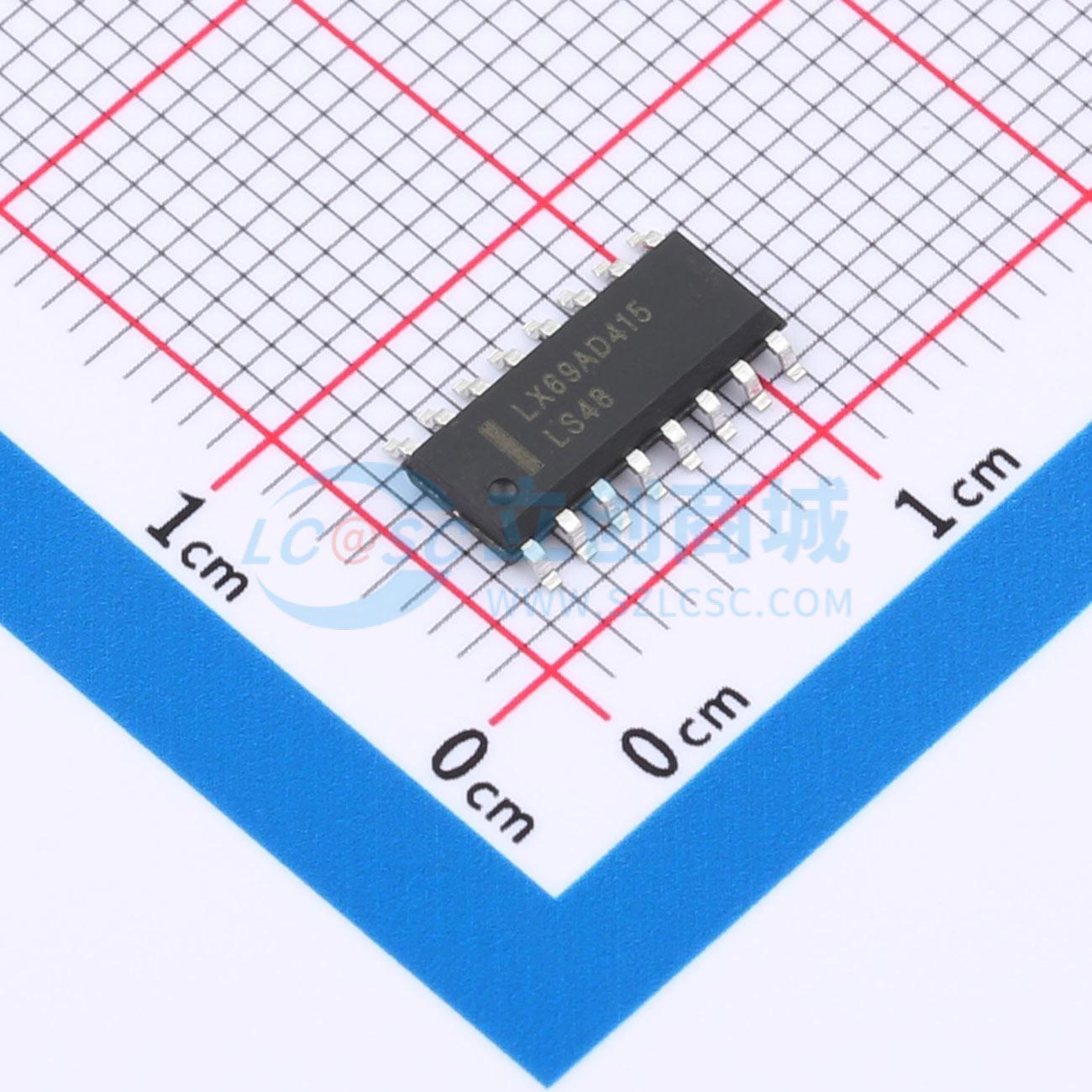 IC điều khiển LED 7 đoạn SN74LS48DR(LX) LX SOP-16 1V - Techcore Việt Nam