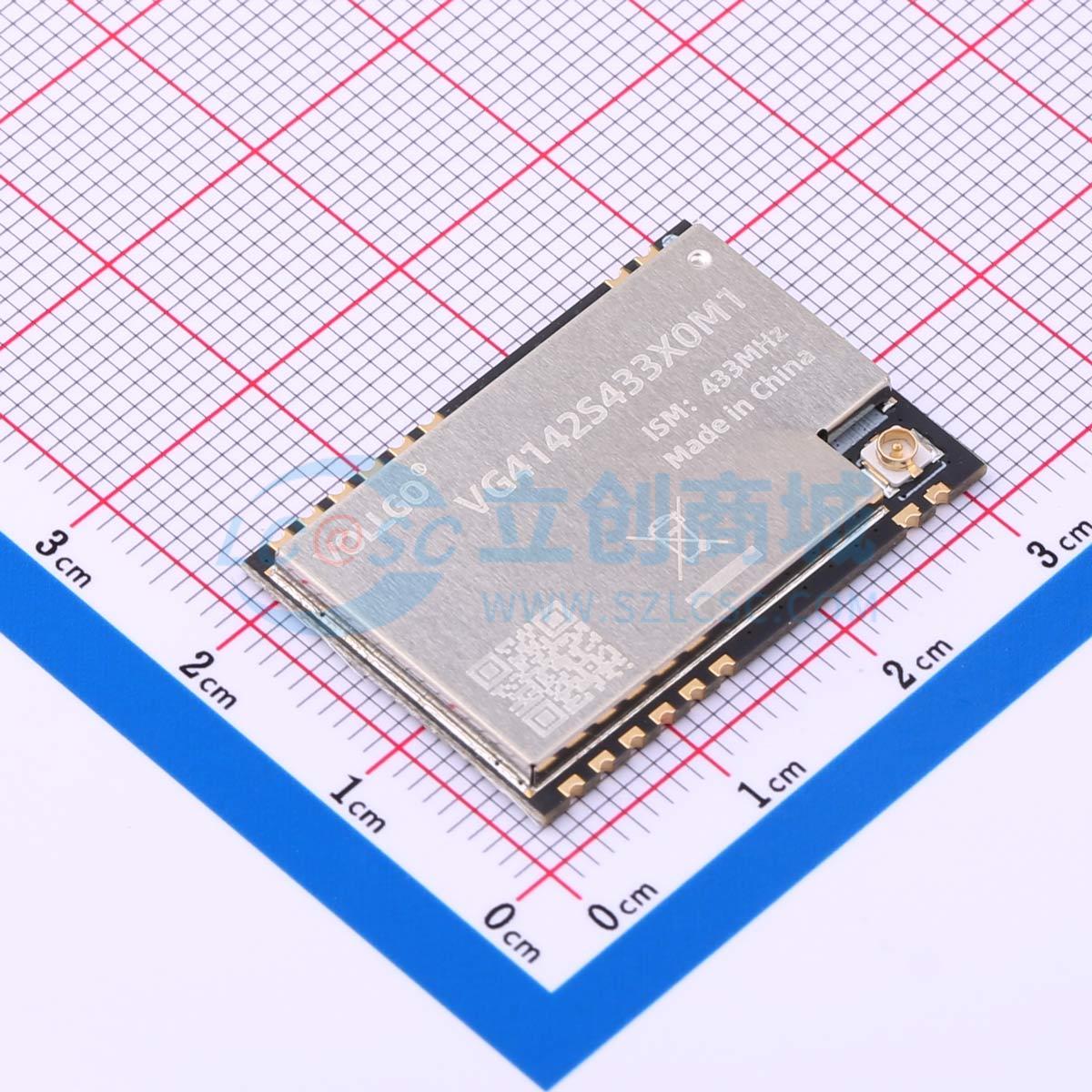 Module LoRa VG4142S433X0M1 Vollgo SMD 30x21mm 433MHz - Techcore Việt Nam