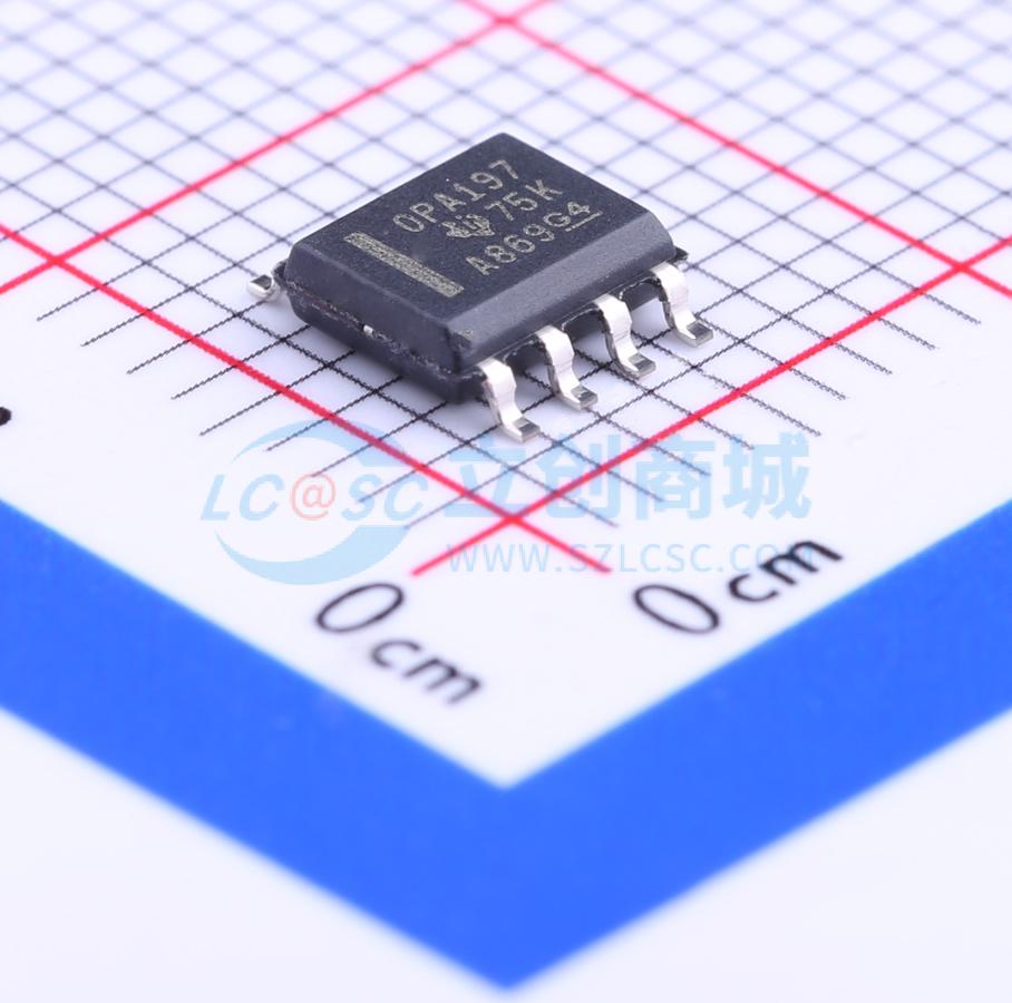 IC Khuếch Đại Thuật Toán Chính Xác OPA197IDR Texas Instruments SOIC-8 1 kênh Rail-to-Rail 4.5–36 V - Techcore Việt Nam