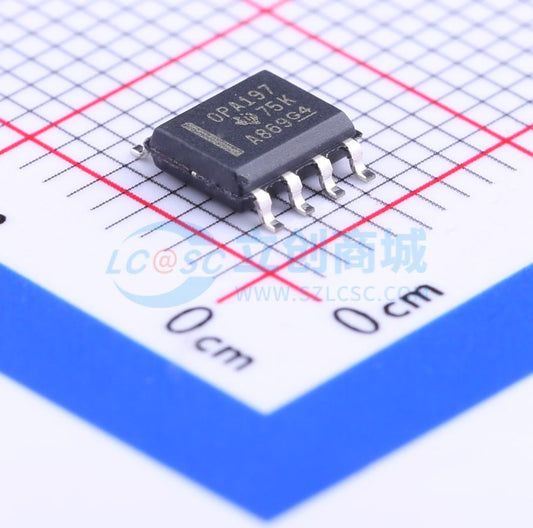 IC Khuếch Đại Thuật Toán Chính Xác OPA197IDR Texas Instruments SOIC-8 1 kênh Rail-to-Rail 4.5–36 V - Techcore Việt Nam
