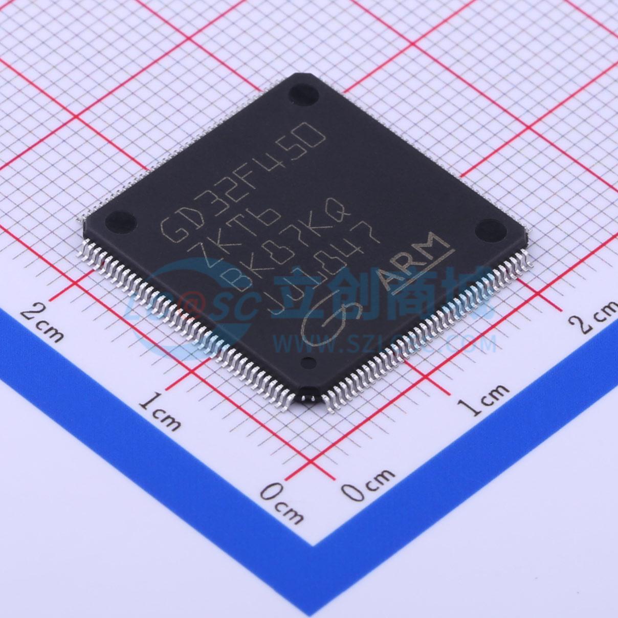Vi điều khiển MCU GD32F450ZKT6 GigaDevice LQFP-144(20x20) - Techcore Việt Nam