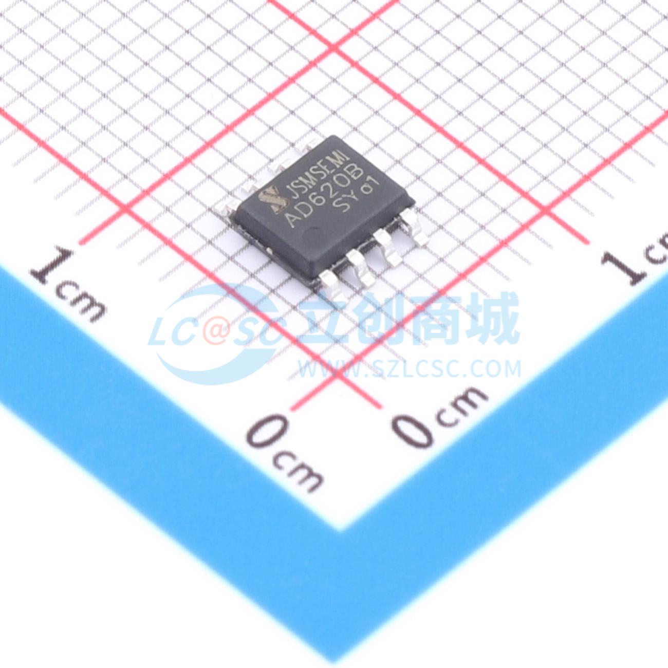 IC Khuếch Đại Đo Lường AD620BRZ-RL-JSM JSMSEMI SOP-8 - Techcore Việt Nam