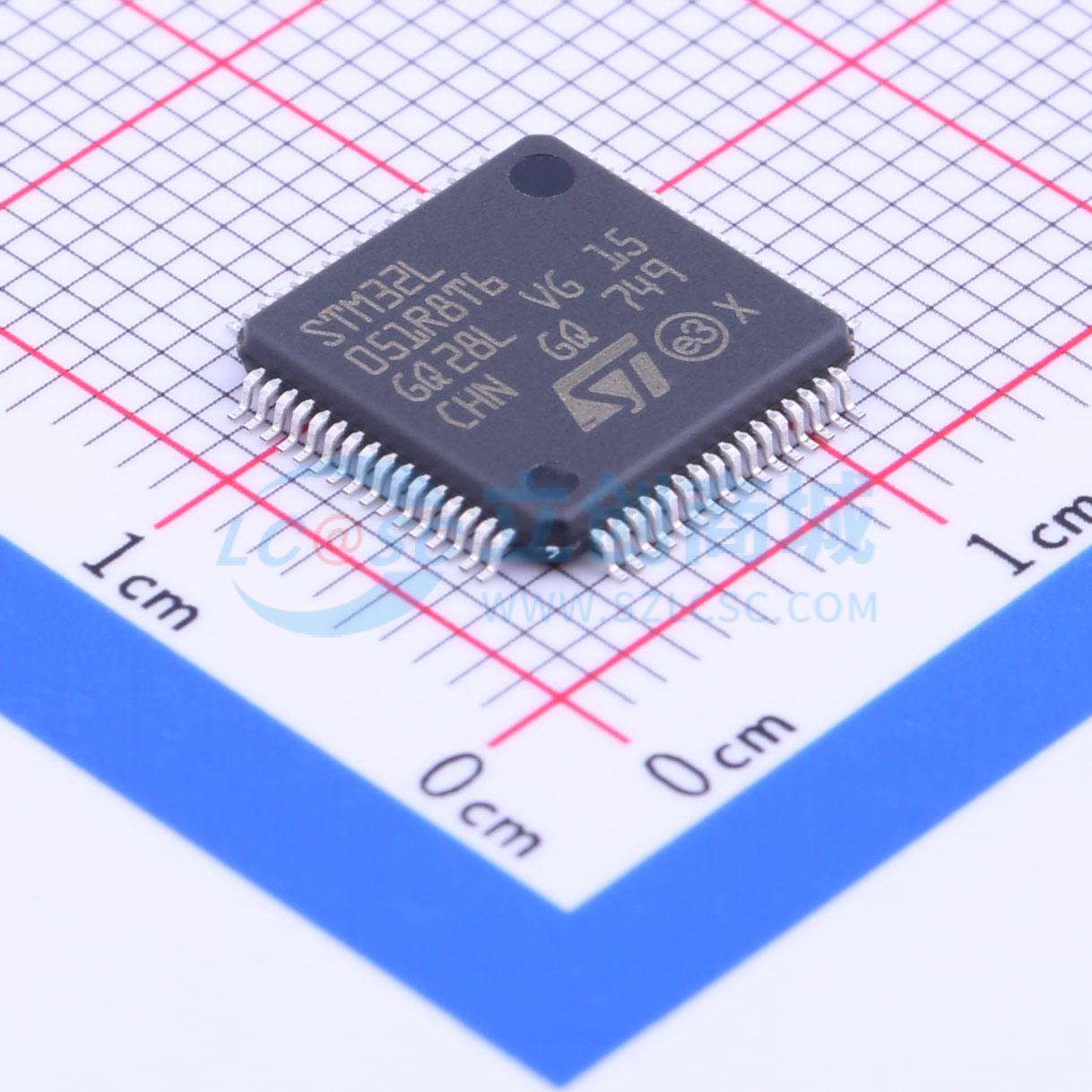 Vi điều khiển MCU STM32L051R8T6 STMicroelectronics LQFP-64(10x10) - Techcore Việt Nam