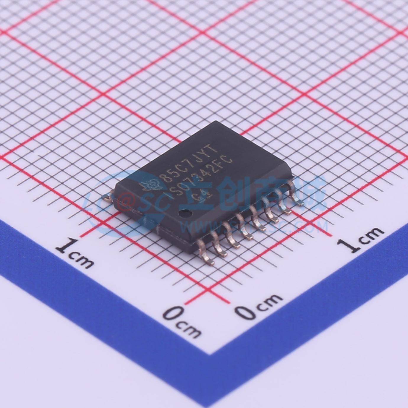 IC Cách Ly Số ISO7342FCDWR TI SOIC-16-300mil 25Mbps 2 Kênh - Techcore Việt Nam