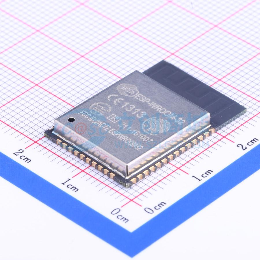 Module WiFi ESP32-WROOM-32-N4 ESPRESSIF SMD 25.5x18mm 2.4GHz - Techcore Việt Nam