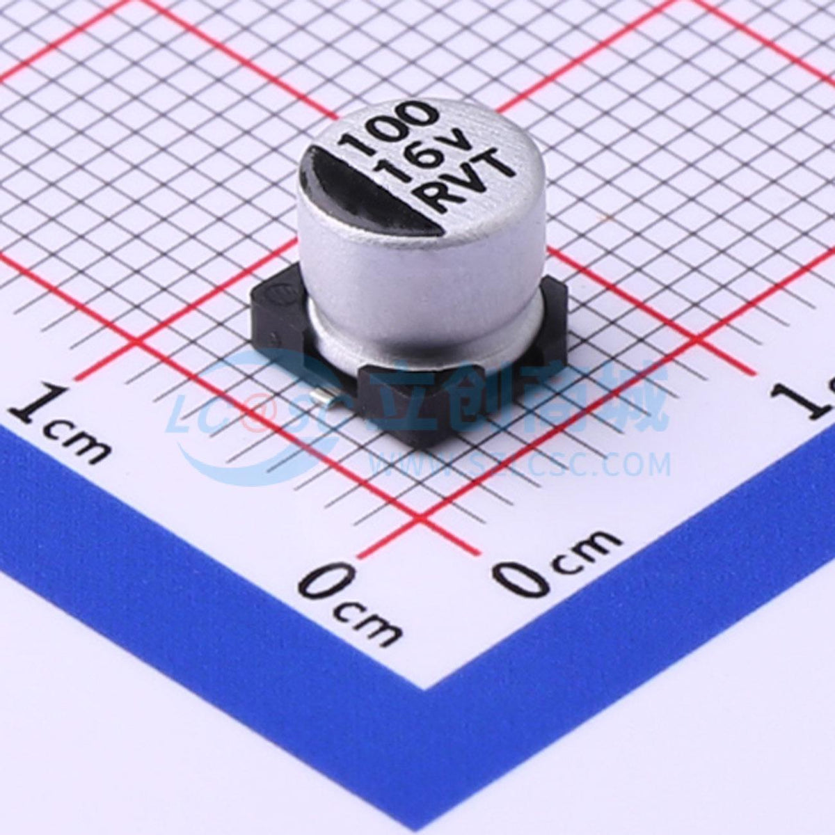 Linh kiện điện tử RVT1C101M0605 HONOR SMD,D6.3xL5.4mm - Techcore Việt Nam