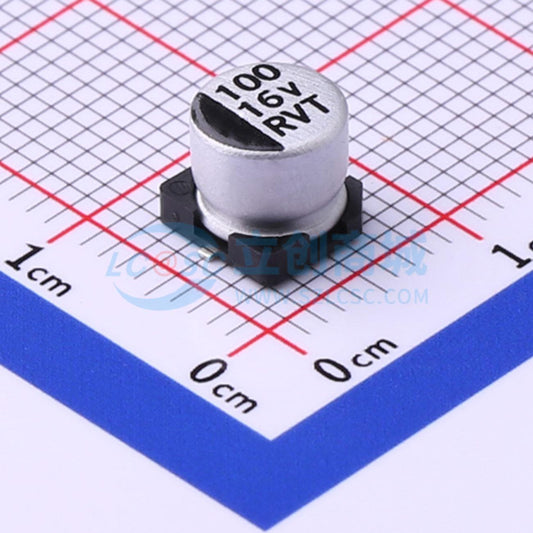 Linh kiện điện tử RVT1C101M0605 HONOR SMD,D6.3xL5.4mm - Techcore Việt Nam