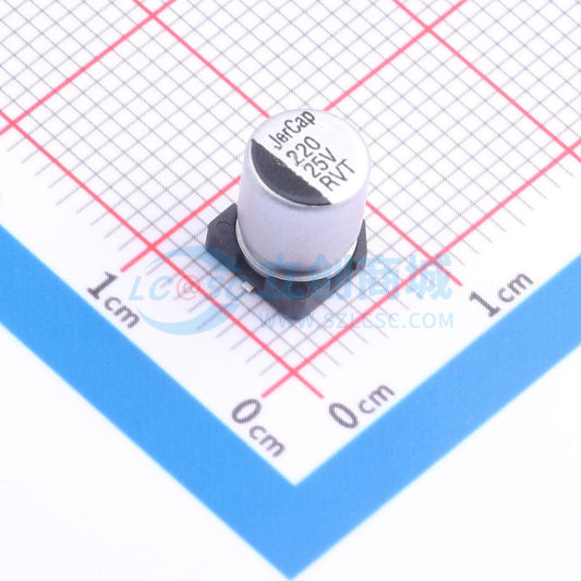 Linh kiện điện tử RVT25V220M6X8 JIERR SMD,D6.3xL7.7mm - Techcore Việt Nam