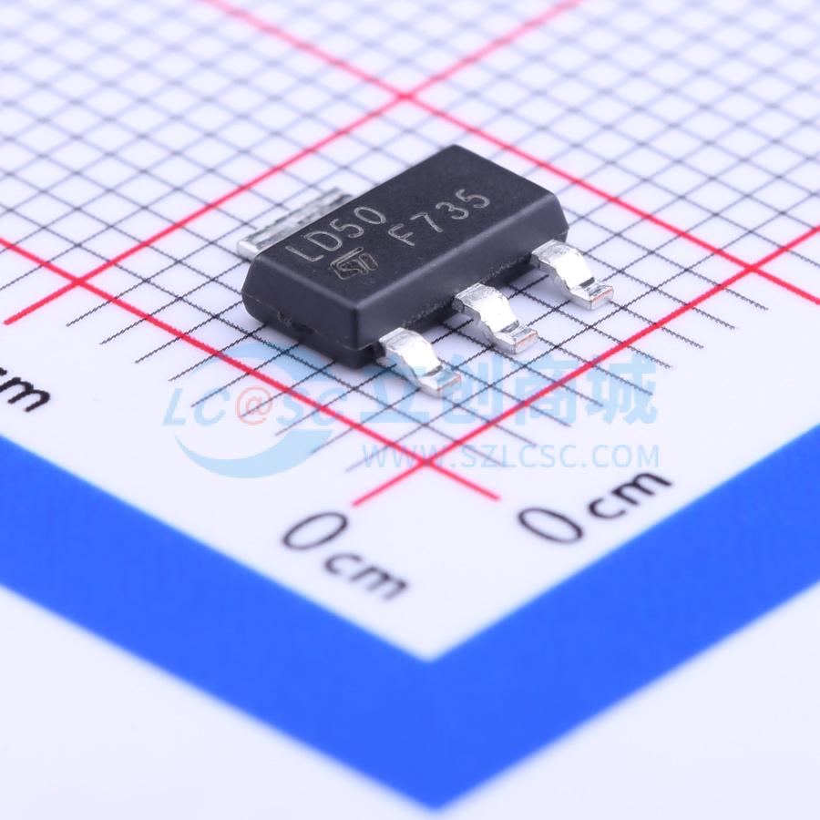 LD1117S50TR IC ổn áp tuyến tính LDO - Techcore Việt Nam