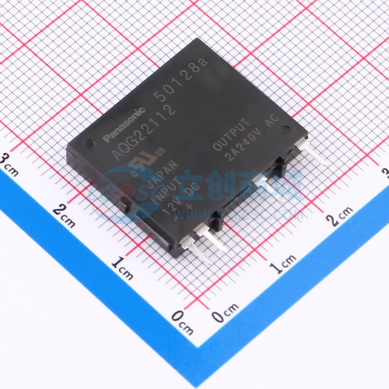 Relay bán dẫn TRIAC AQG22112 PANASONIC 1.6V - Techcore Việt Nam