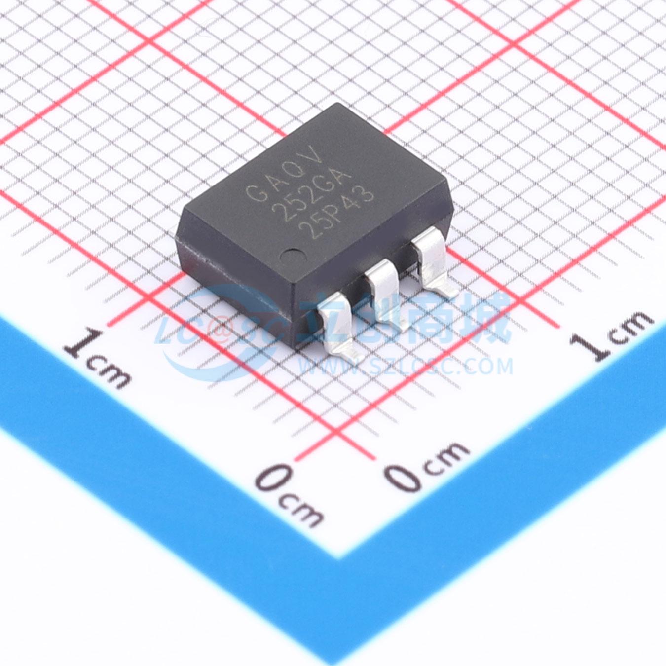 Relay bán dẫn MOS GAQV252GAEH SUPSiC SMD-6P 60V - Techcore Việt Nam
