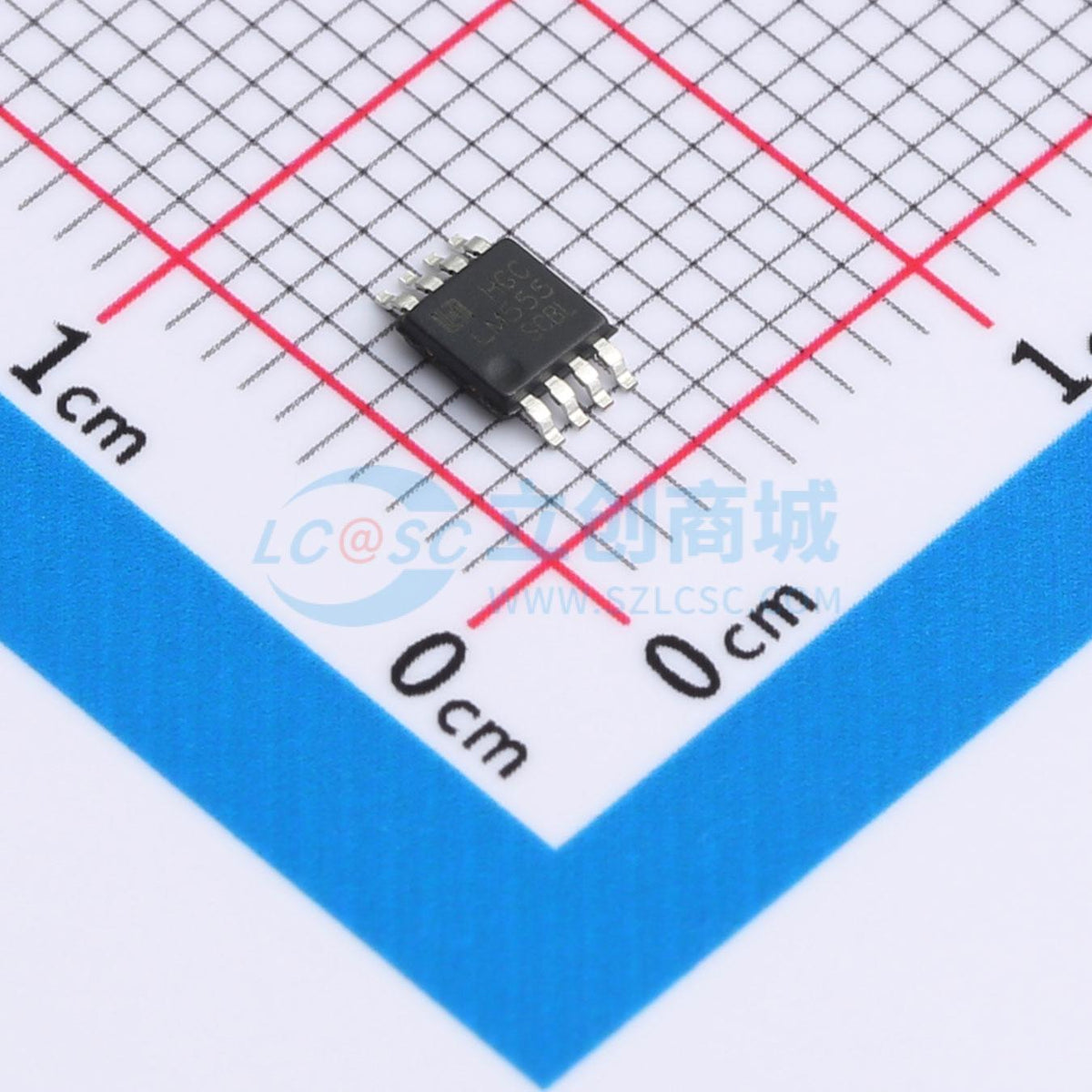 Linh kiện điện tử LM555DGKRG MSOP-8 - Techcore Việt Nam