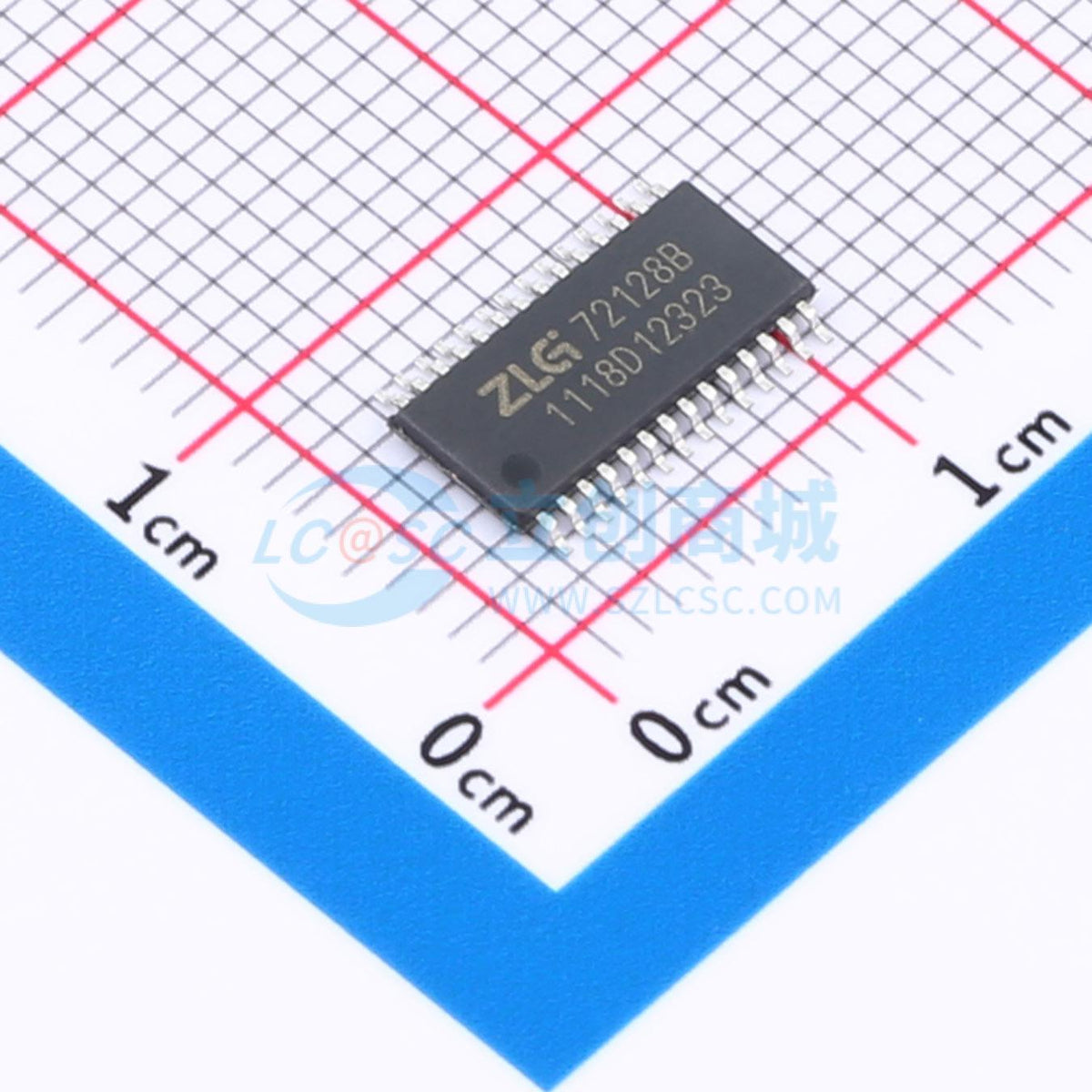 IC điều khiển LED 7 đoạn ZLG72128B ZLG TSSOP-28 1V - Techcore Việt Nam