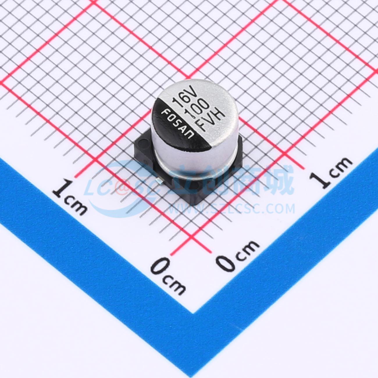 Linh kiện điện tử FVH016ADA101M0654 FOSAN 6.3x5.4 - Techcore Việt Nam
