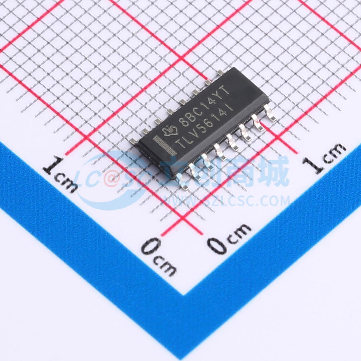 IC DAC TLV5614IDR SOIC-16 - Techcore Việt Nam