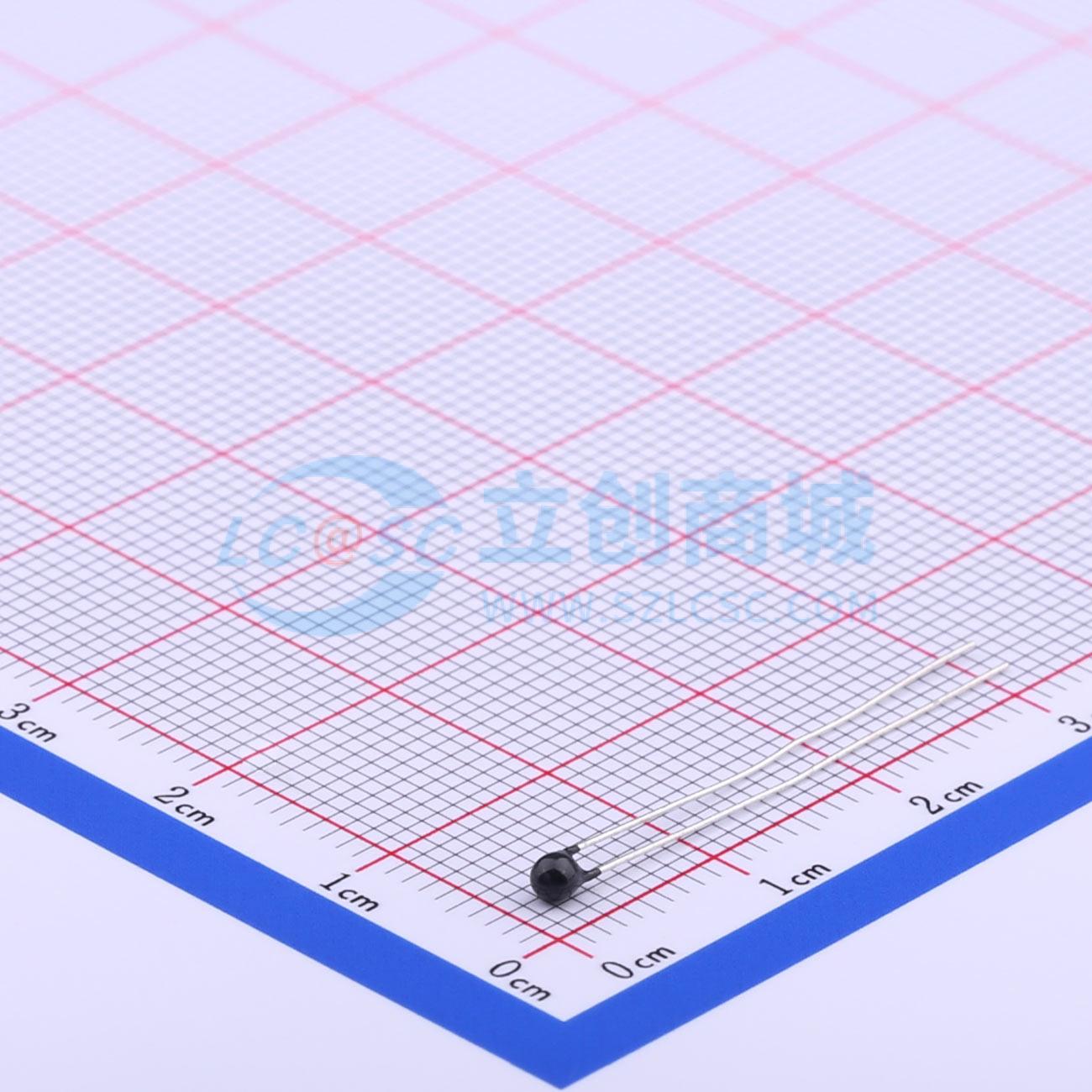 Điện trở nhiệt NTC MF52A104F3950 (A1) Shiheng Xuyên lỗ, P=1.7mm 100kΩ 50mW - Techcore Việt Nam