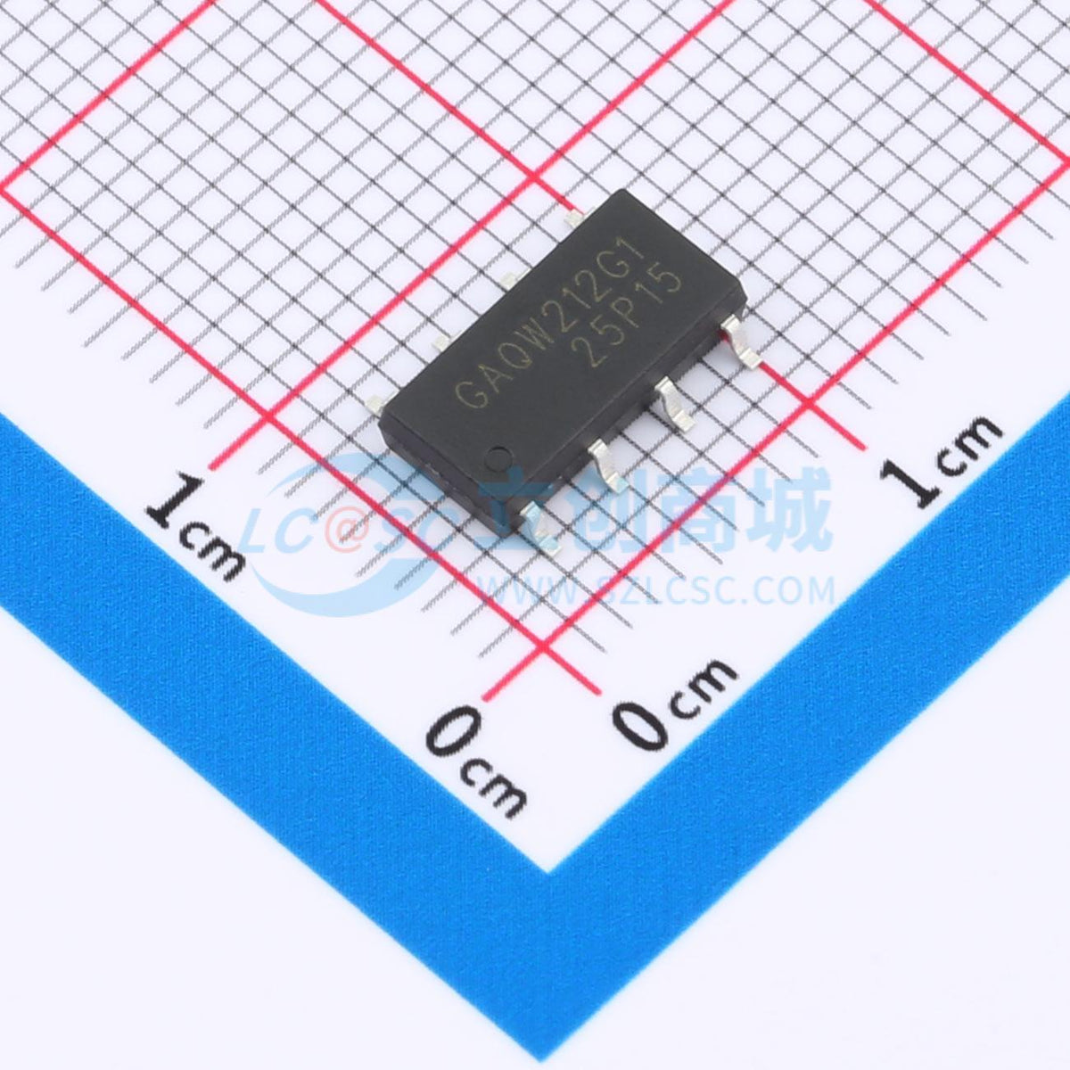 Relay bán dẫn MOS GAQW212G1S SUPSiC SOP-8 60V - Techcore Việt Nam