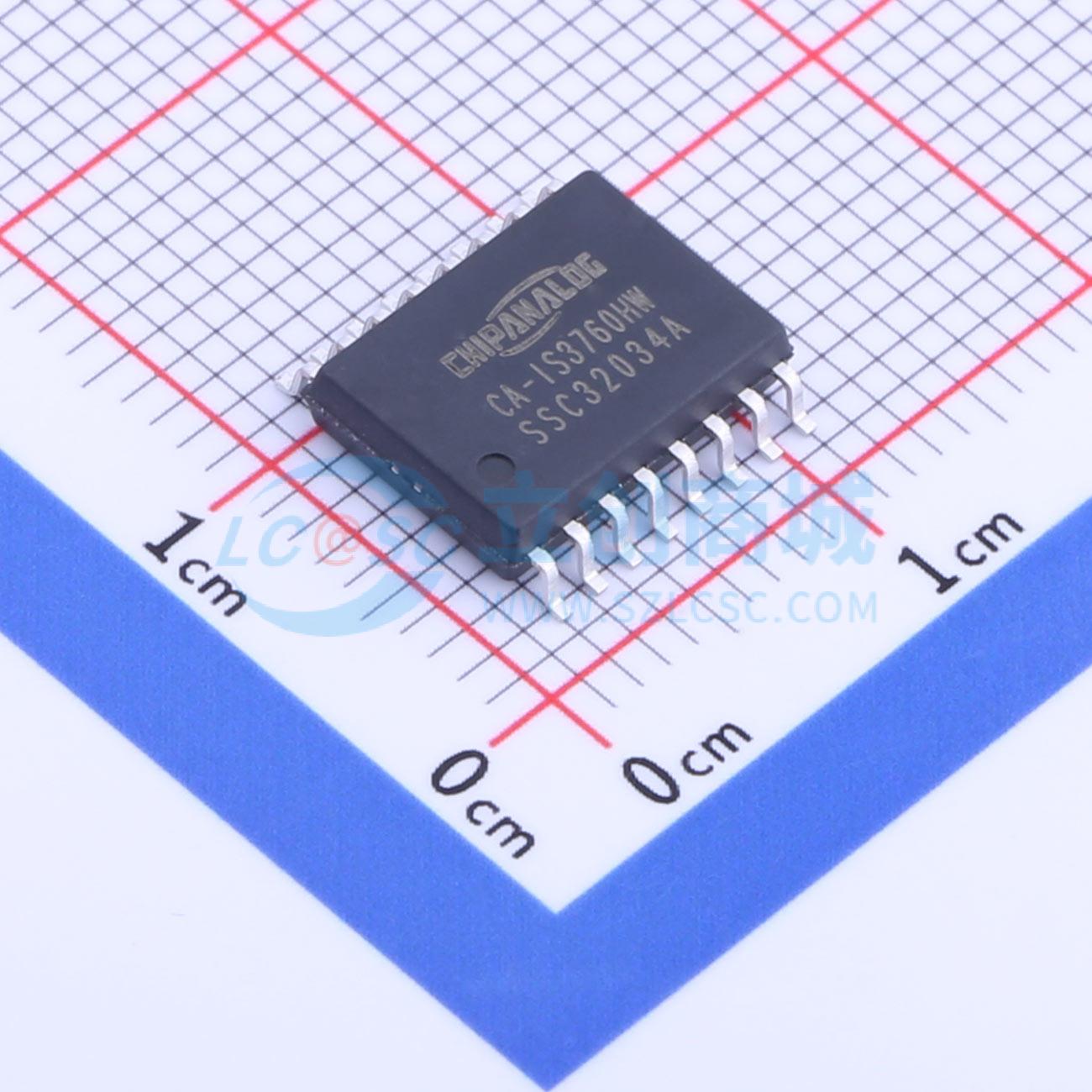 IC Cách Ly Số CA-IS3760HW Chipanalog SOIC-16-WB 150Mbps 6 Kênh - Techcore Việt Nam