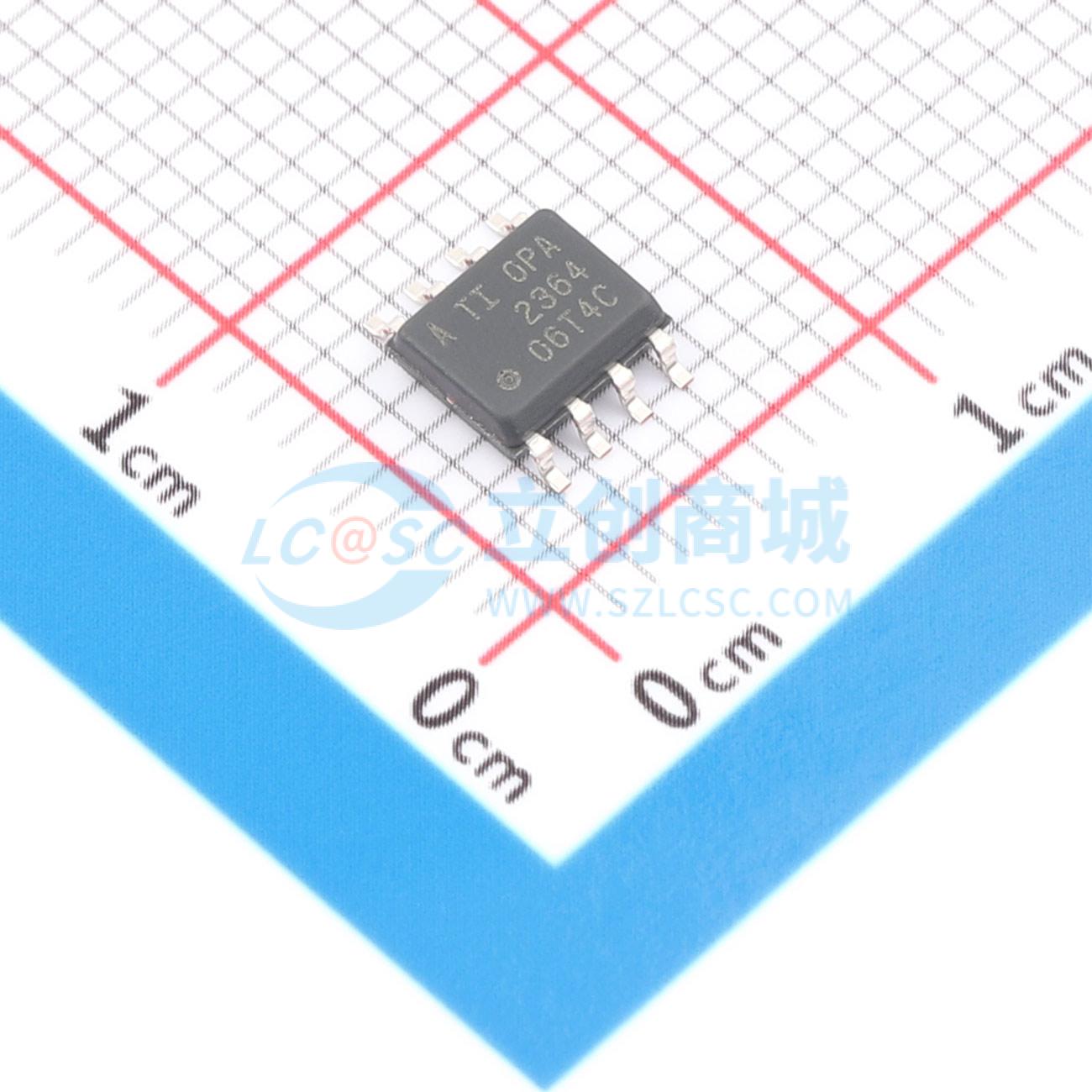 IC Khuếch Đại Thuật Toán OPA2364AIDR Texas Instruments SOIC-8 2 kênh Rail-to-Rail 5.5 V 7 MHz - Techcore Việt Nam