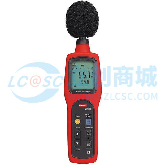 Máy đo độ ồn UT352 UNI-T Phù hợp đo kiểm và bảo trì kỹ thuật - Techcore Việt Nam