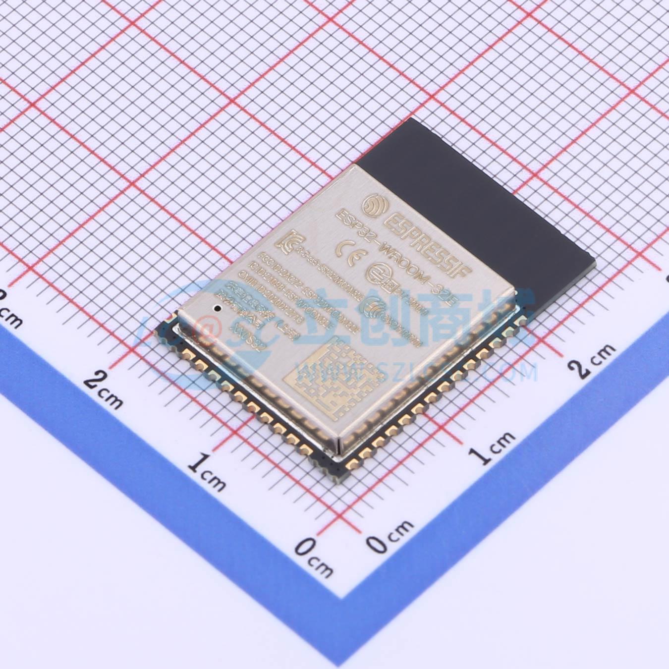 Module WiFi ESP32-WROOM-32E-H4 ESPRESSIF SMD 25.5x18mm 2.4GHz - Techcore Việt Nam