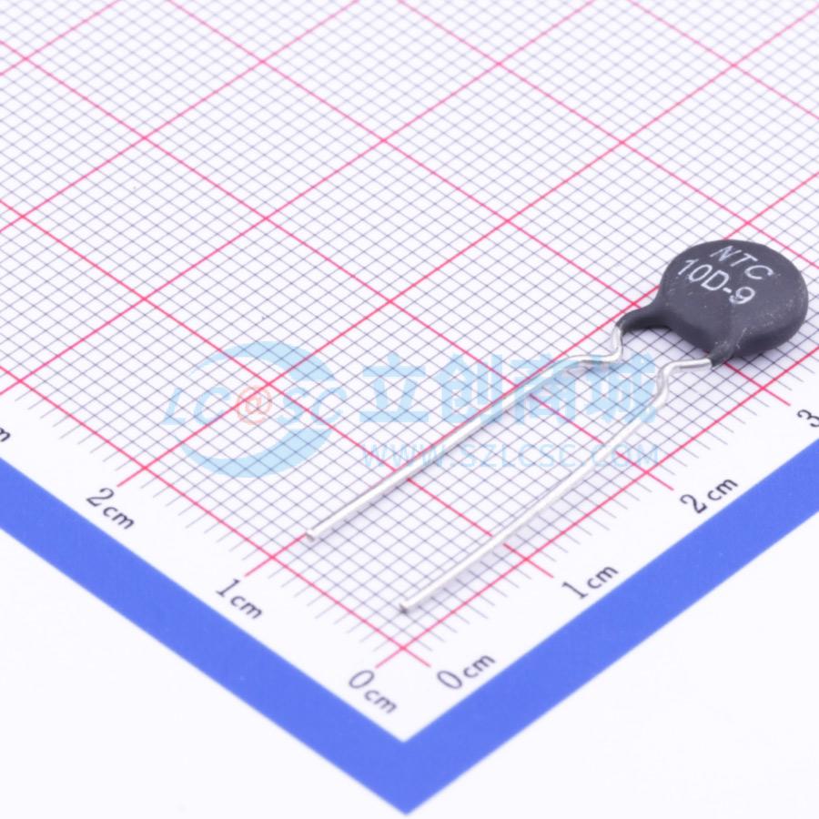 Điện trở nhiệt NTC NTC 10D-9 RUILON Xuyên lỗ, P=7.5mm 10Ω - Techcore Việt Nam