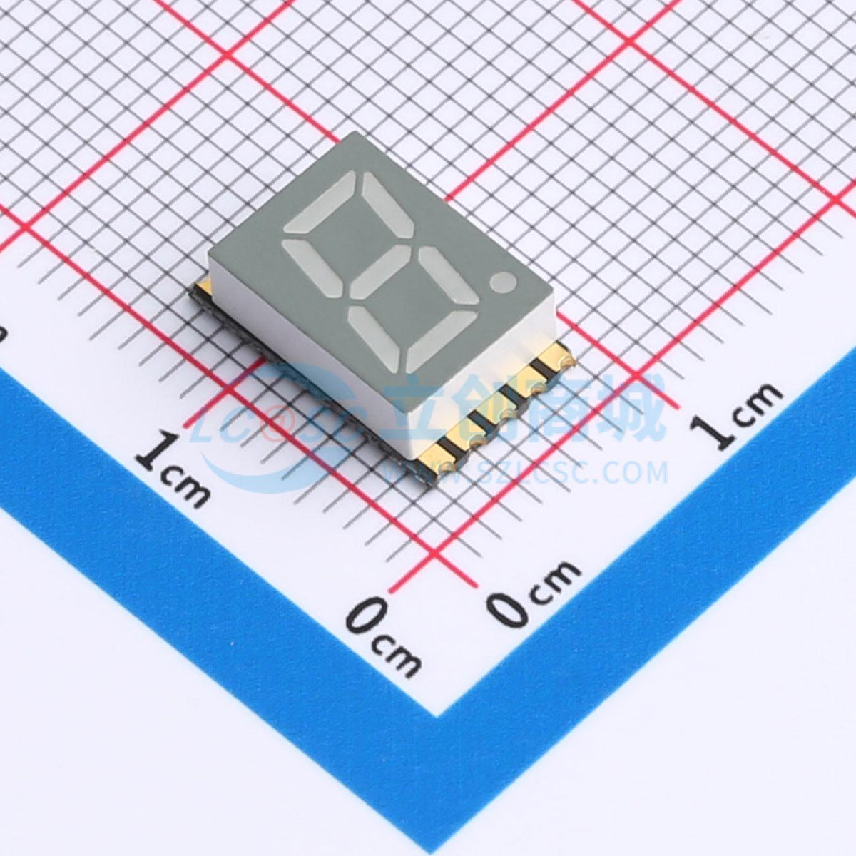 LED 7 đoạn GS3011CW-G Guangcai Display SMD,12x7.3mm Cathode chung - Techcore Việt Nam