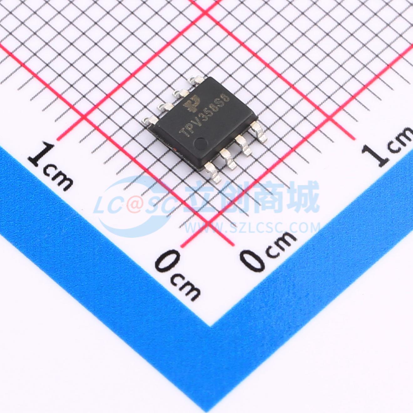 IC Khuếch Đại Thuật Toán TPV358S8 TECH PUBLIC SOP-8 2 kênh Rail-to-Rail 2.2–5.5 V 1 MHz - Techcore Việt Nam