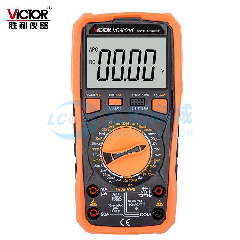 Đồng hồ vạn năng VC9804A+ VICTOR True RMS Dùng Cho Đo Kiểm Điện Tử - Techcore Việt Nam
