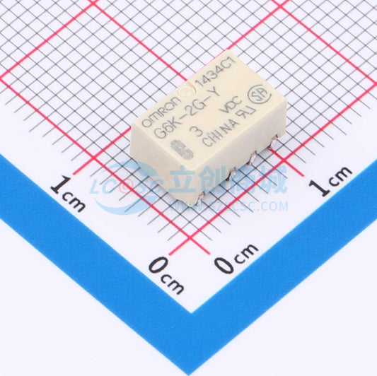 Rơ-le điện tử G6K2GYTRDC3 OMRON 3V SMD,10x6.5mm - Techcore Việt Nam